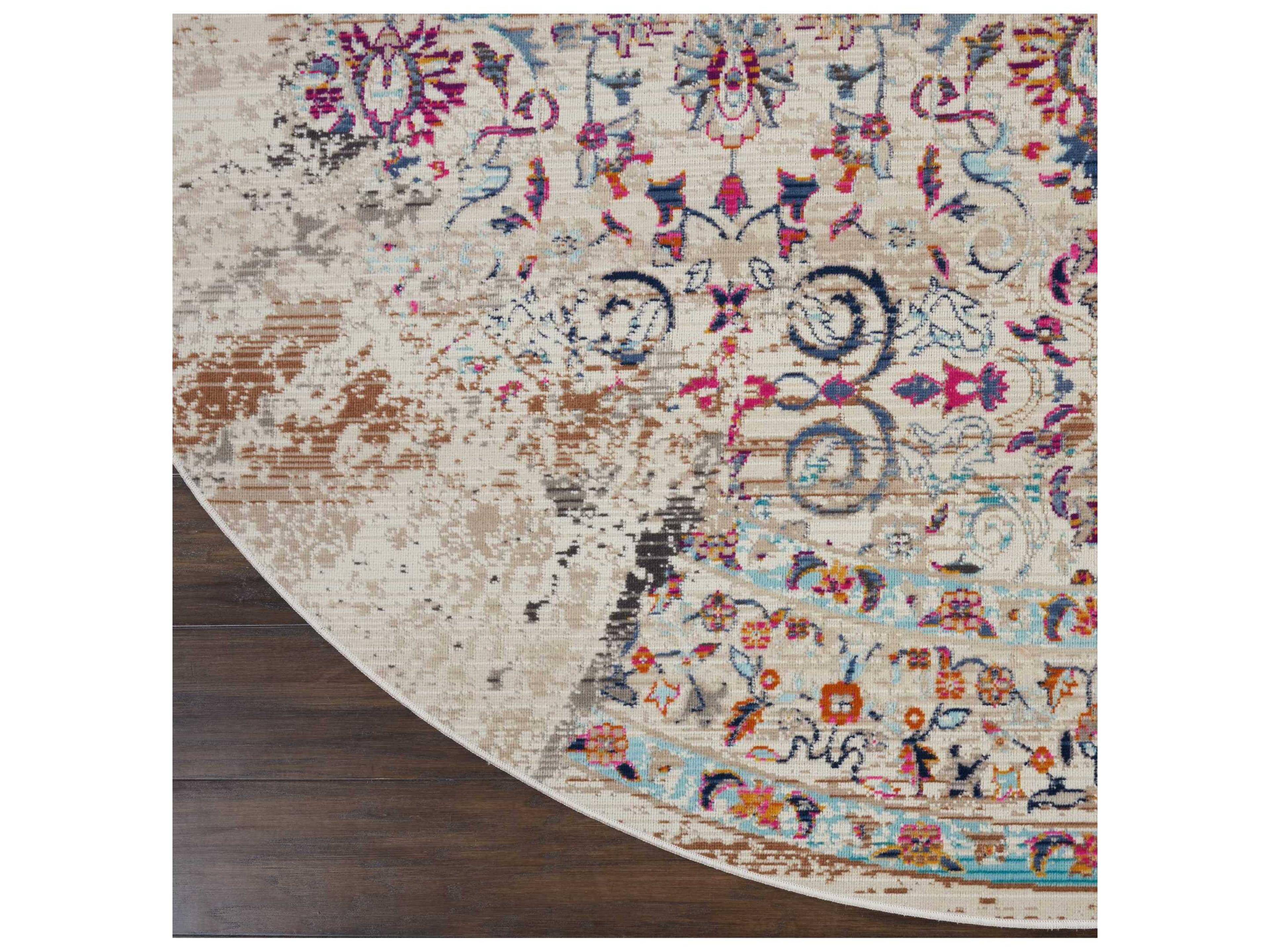 Nourison Vintage Kashan Floral Area Rug