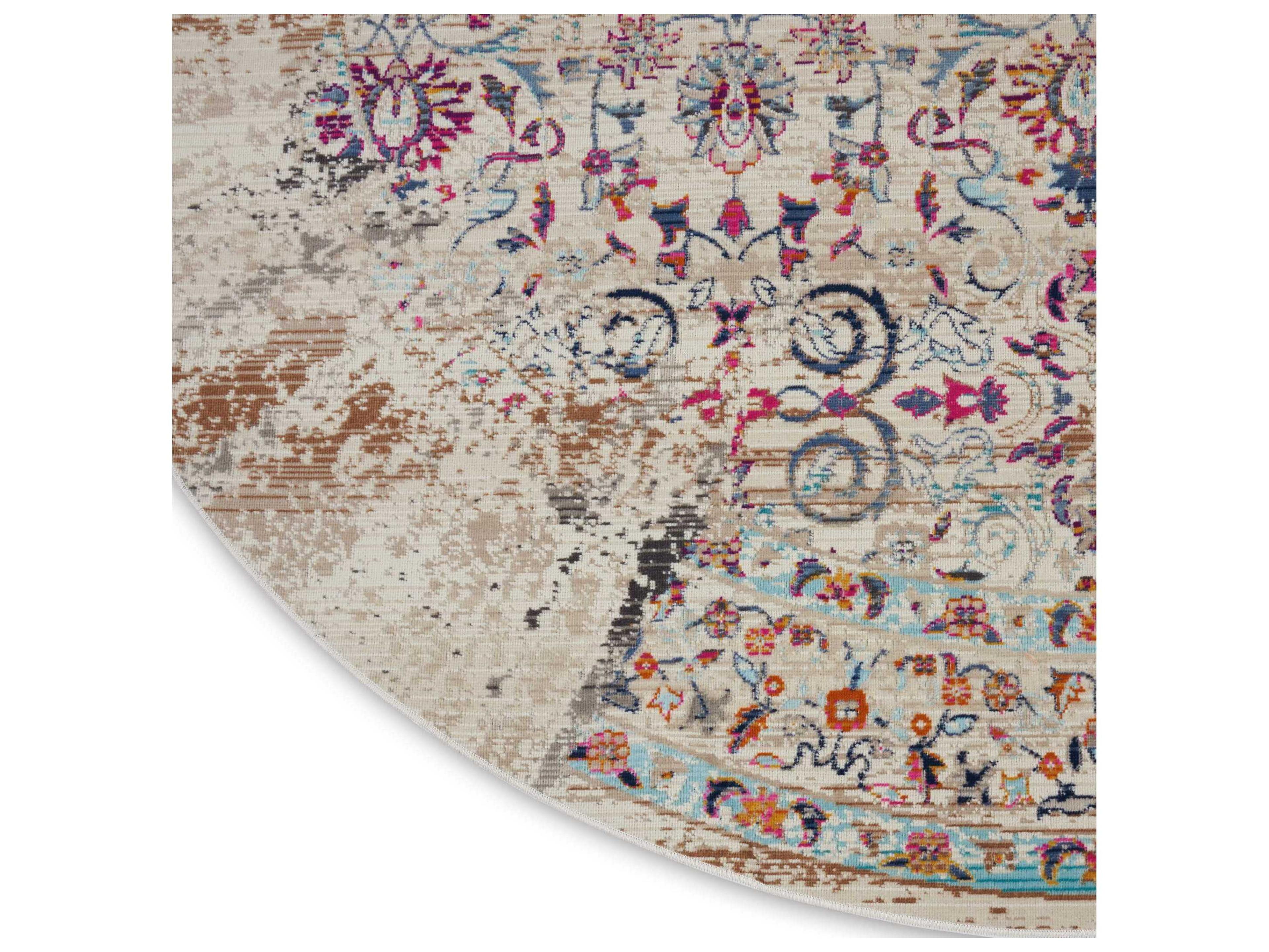 Nourison Vintage Kashan Floral Area Rug