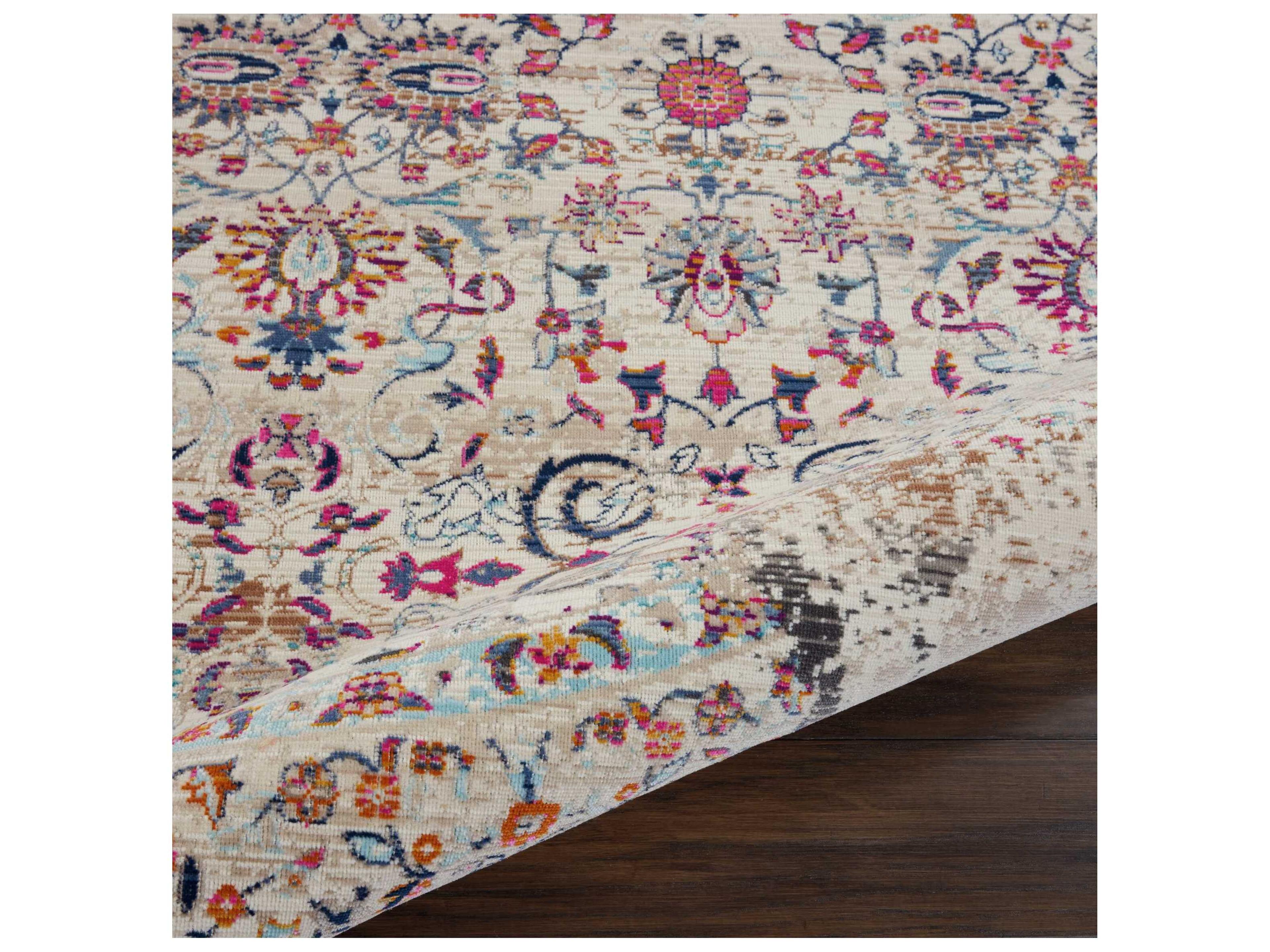 Nourison Vintage Kashan Floral Area Rug