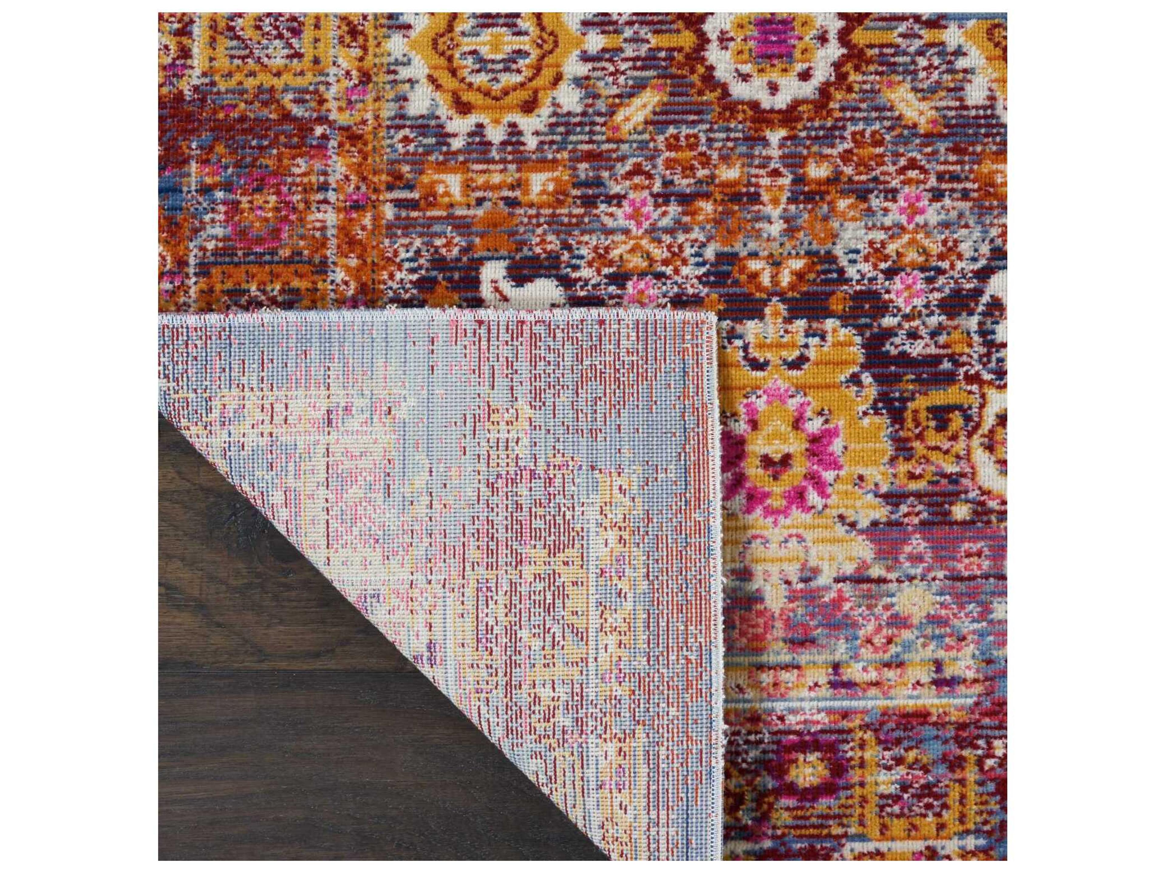 Nourison Vintage Kashan Bordered Area Rug