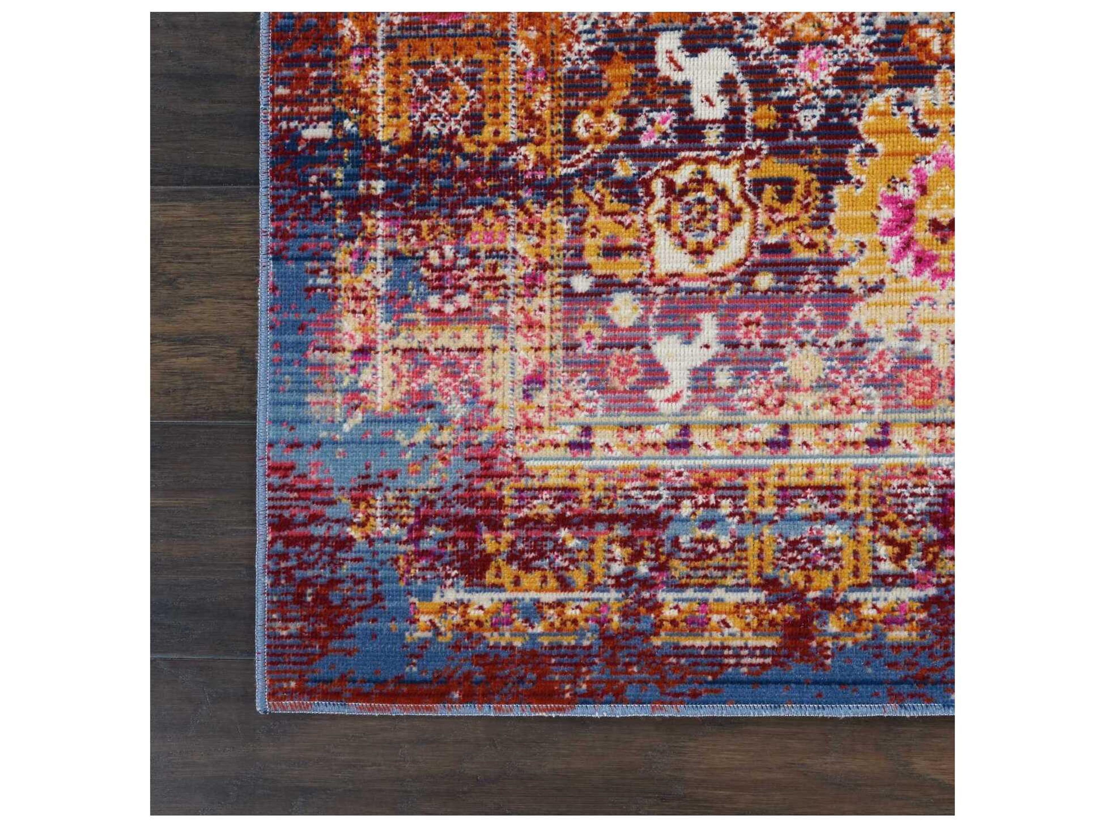 Nourison Vintage Kashan Bordered Area Rug