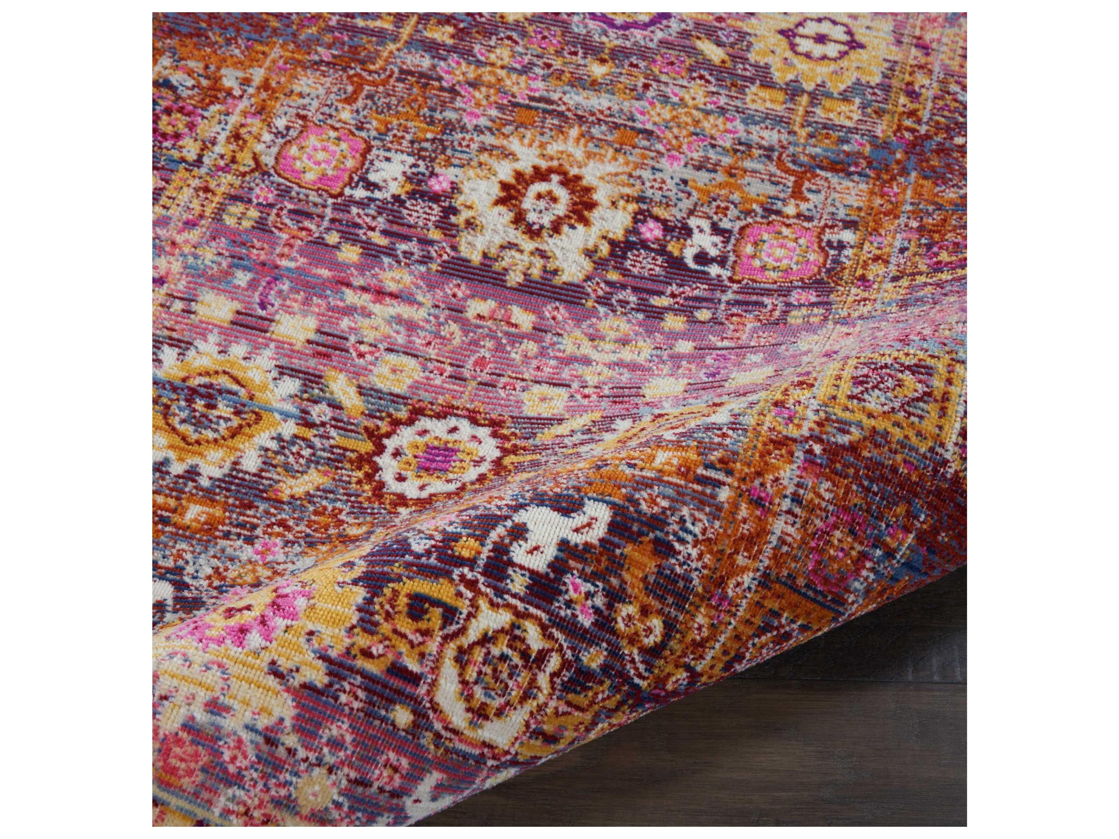 Nourison Vintage Kashan Bordered Area Rug