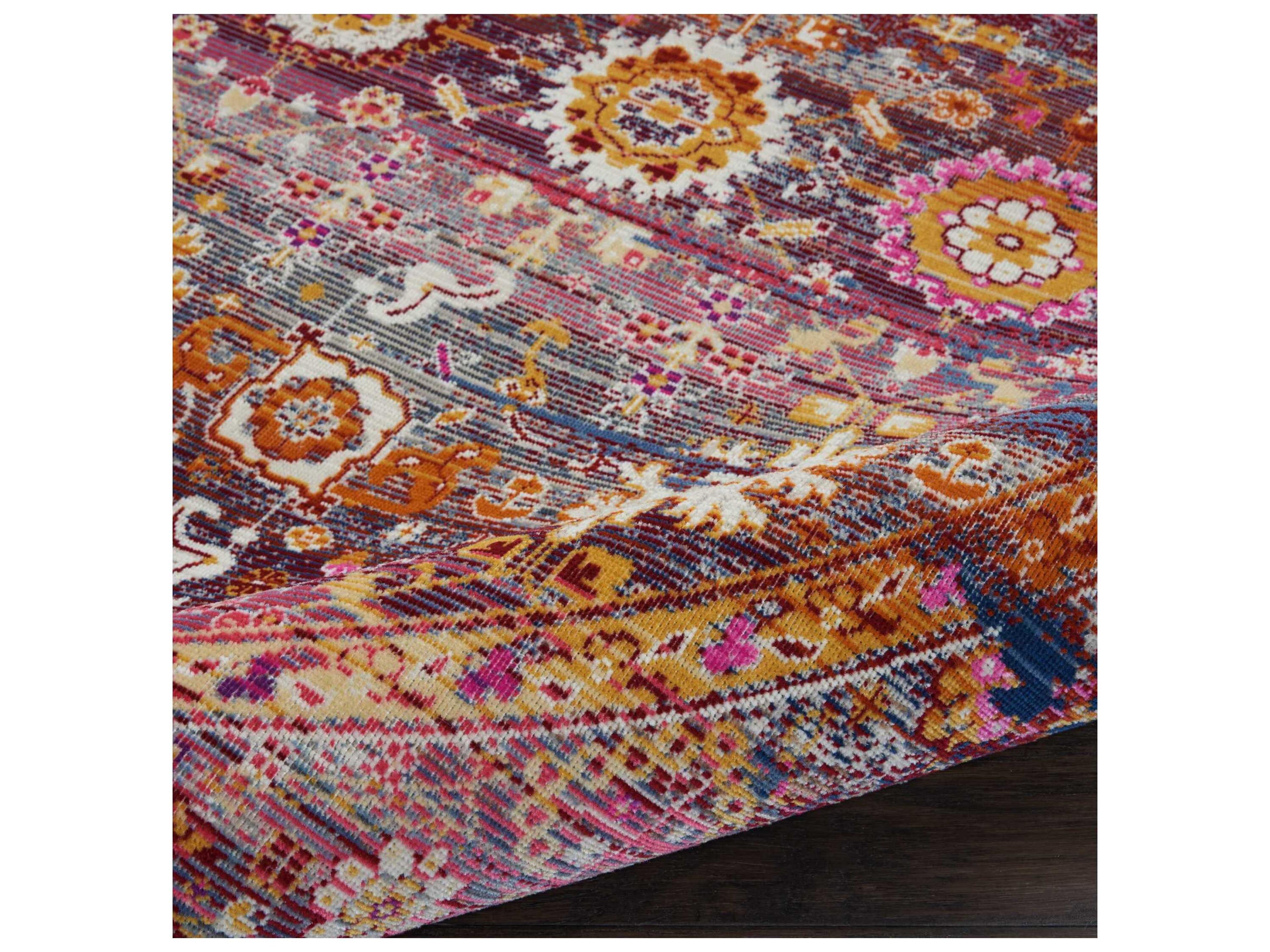 Nourison Vintage Kashan Bordered Area Rug