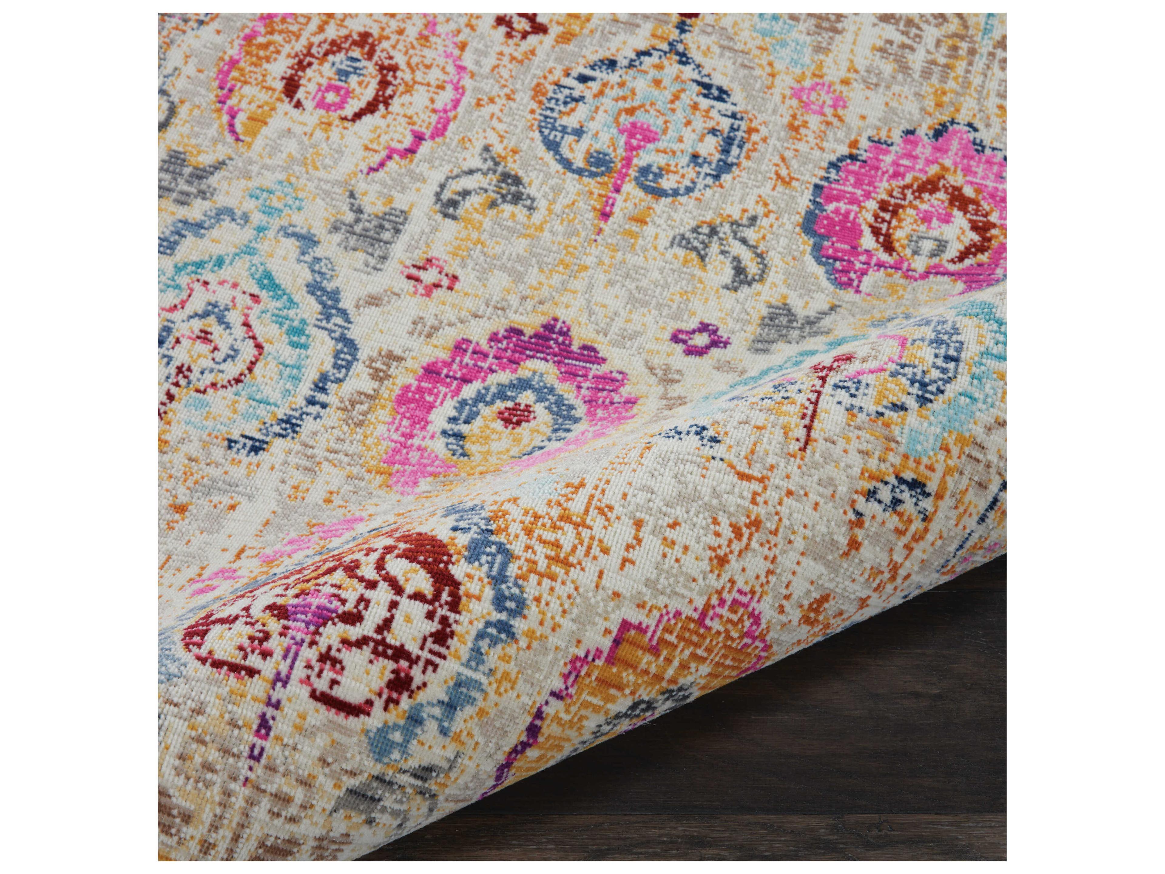 Nourison Vintage Kashan Bordered Area Rug