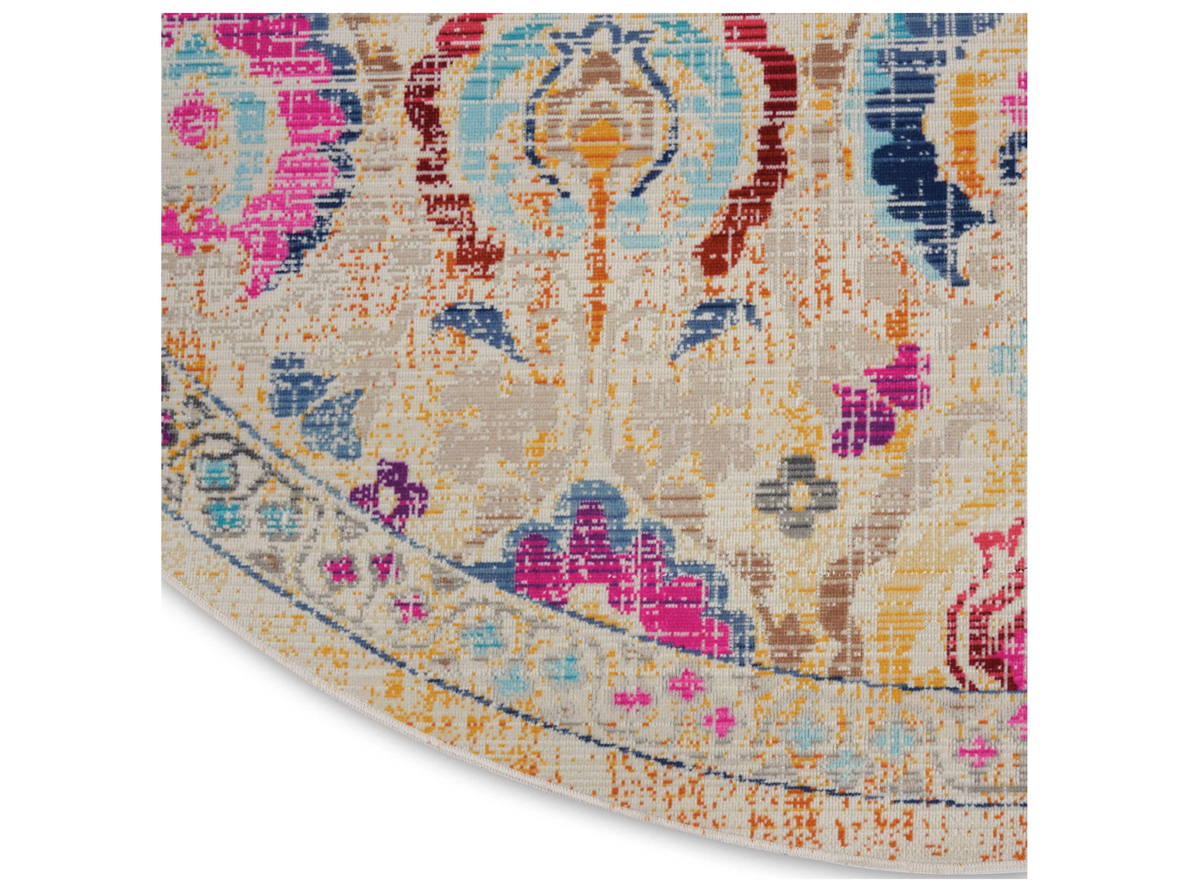 Nourison Vintage Kashan Bordered Area Rug