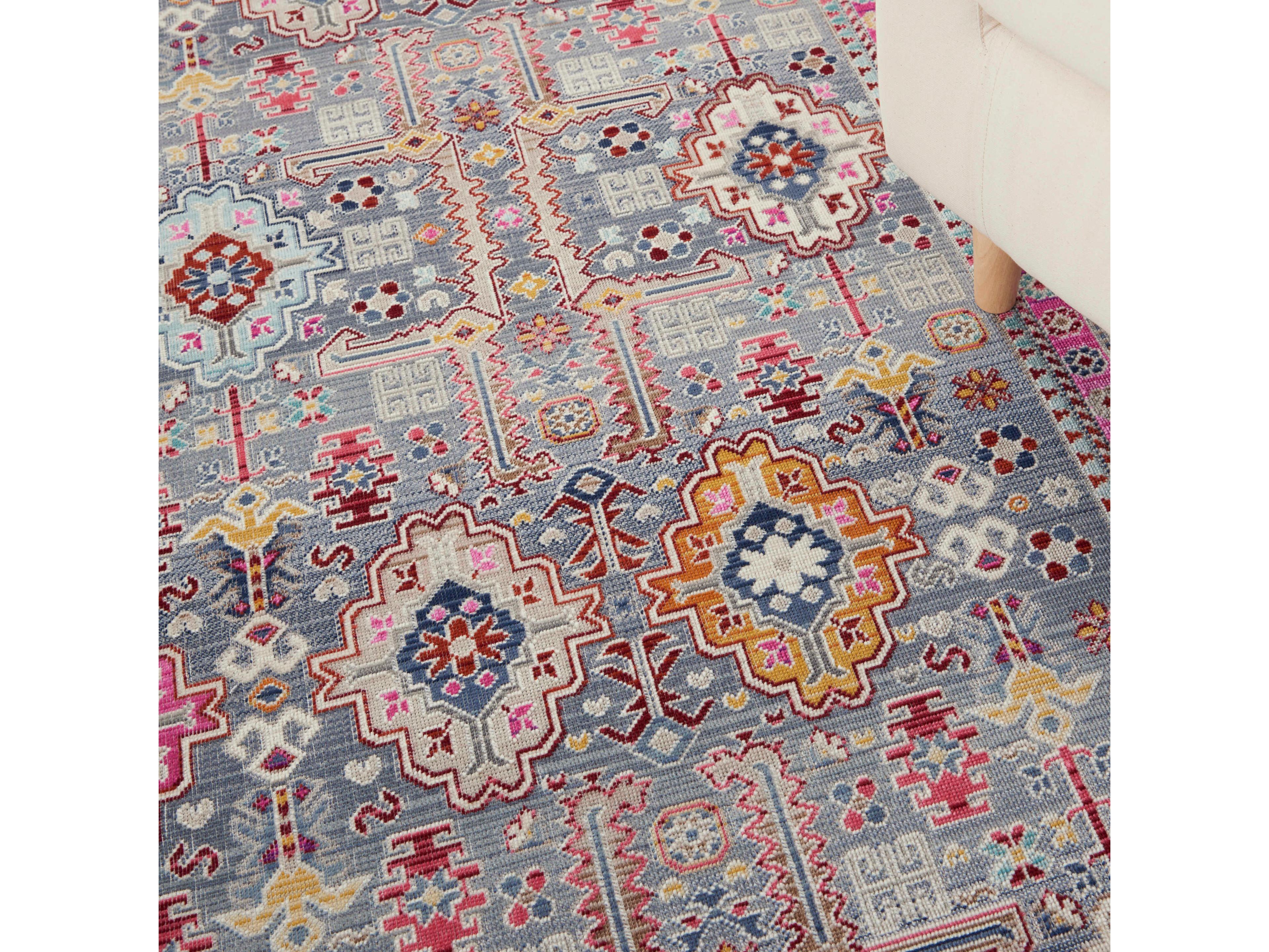 Nourison Vintage Kashan Bordered Area Rug