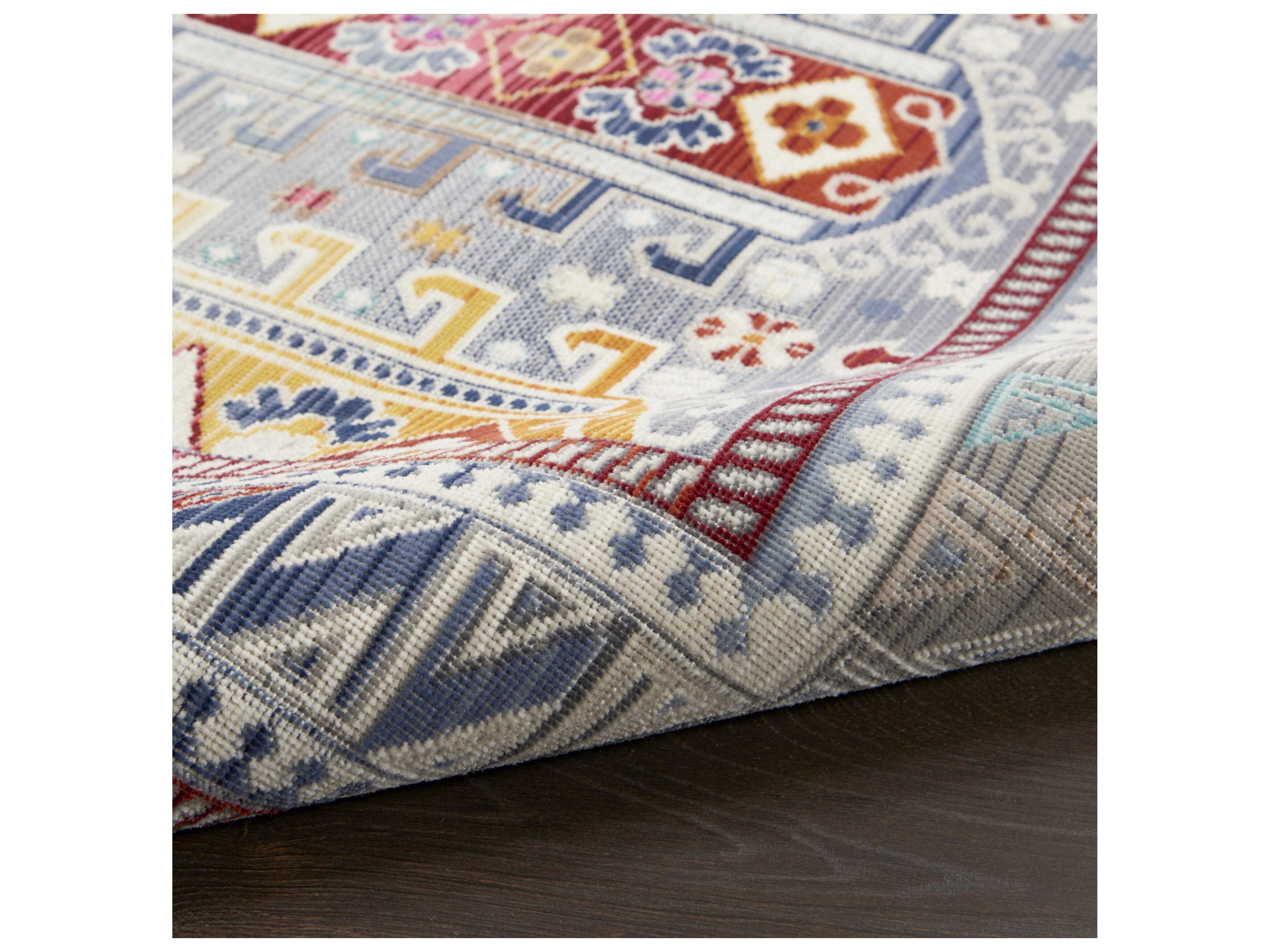 Nourison Vintage Kashan Bordered Runner Area Rug