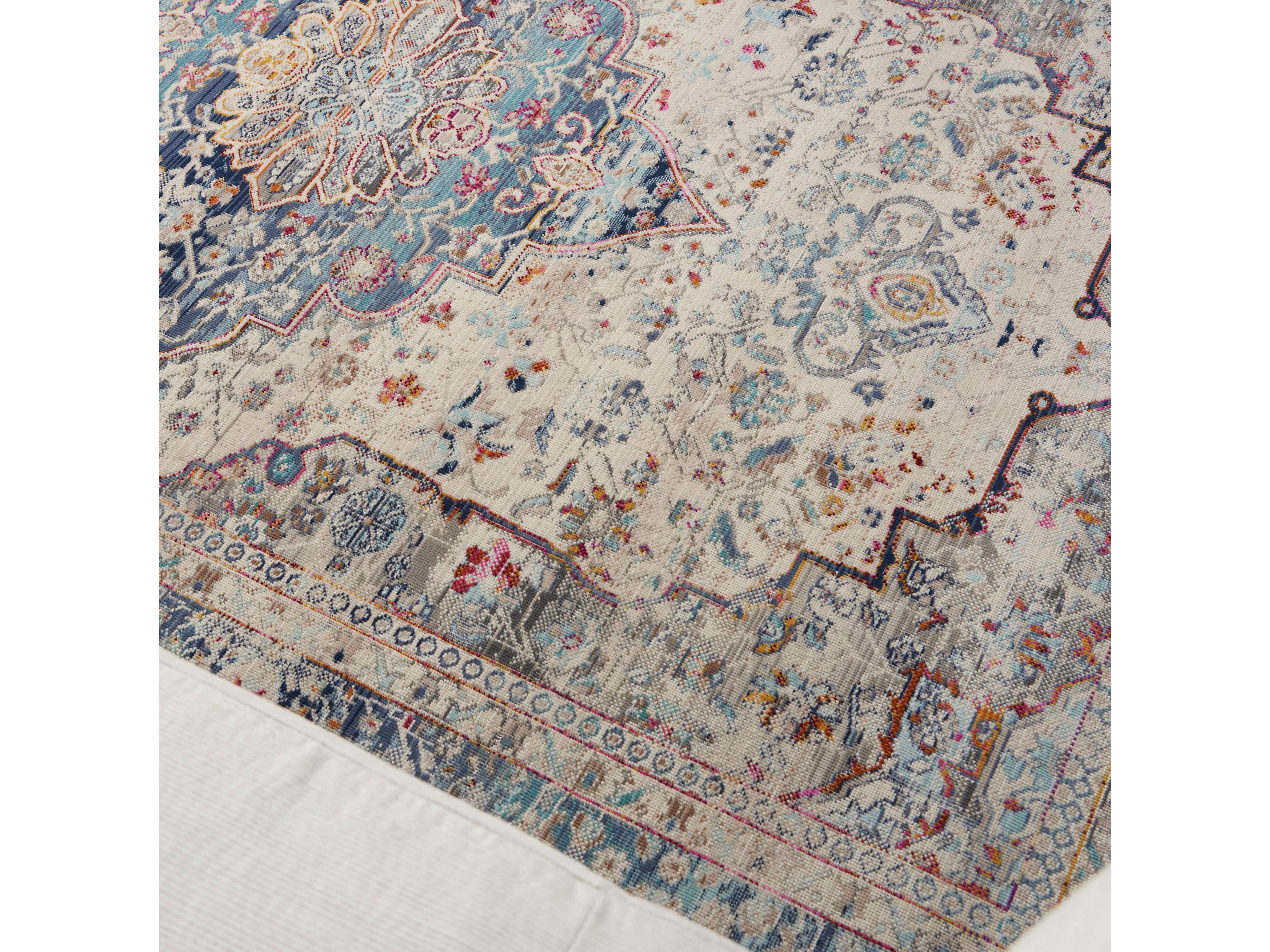 Nourison Vintage Kashan Bordered Area Rug