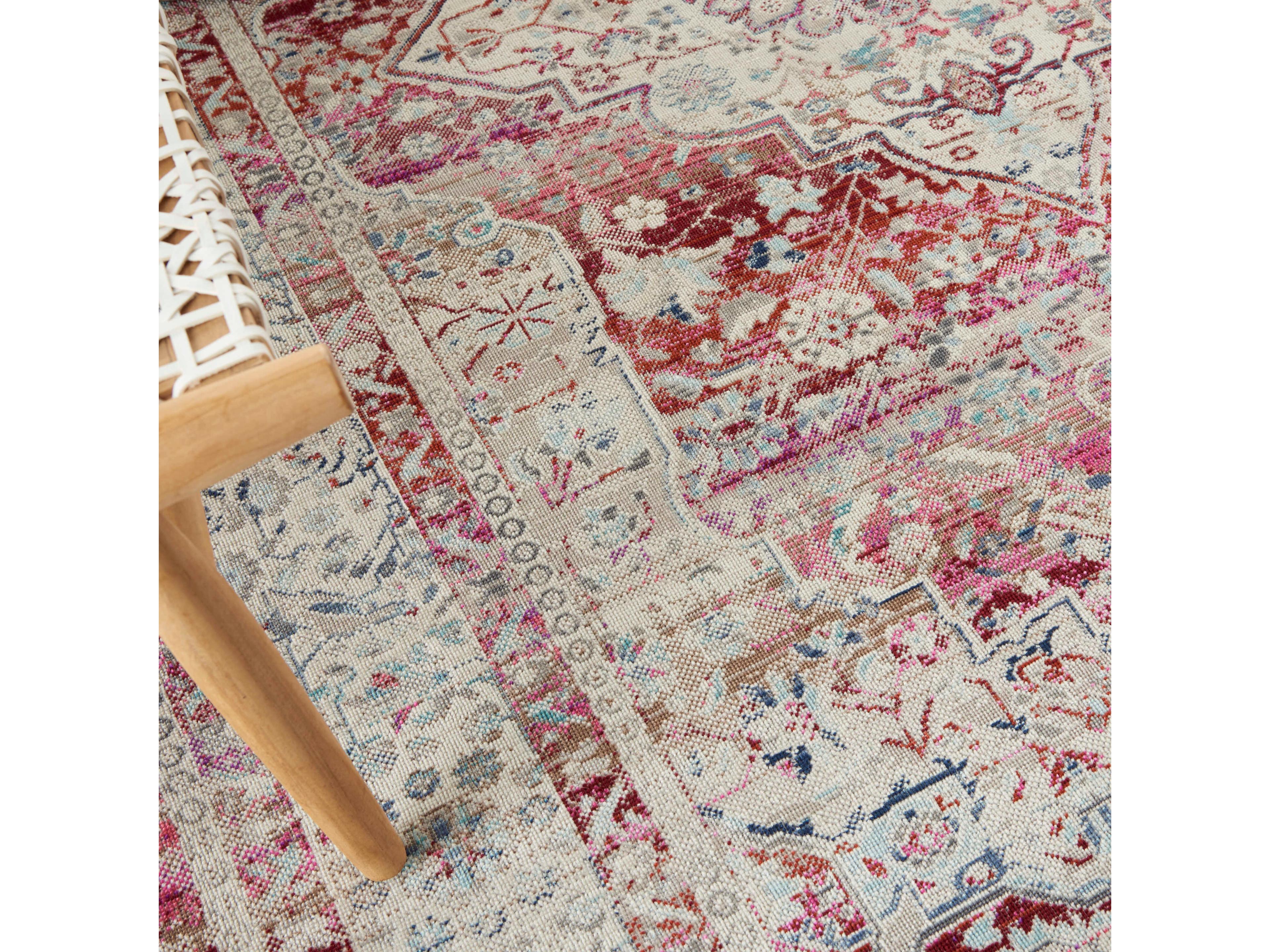 Nourison Vintage Kashan Bordered Area Rug