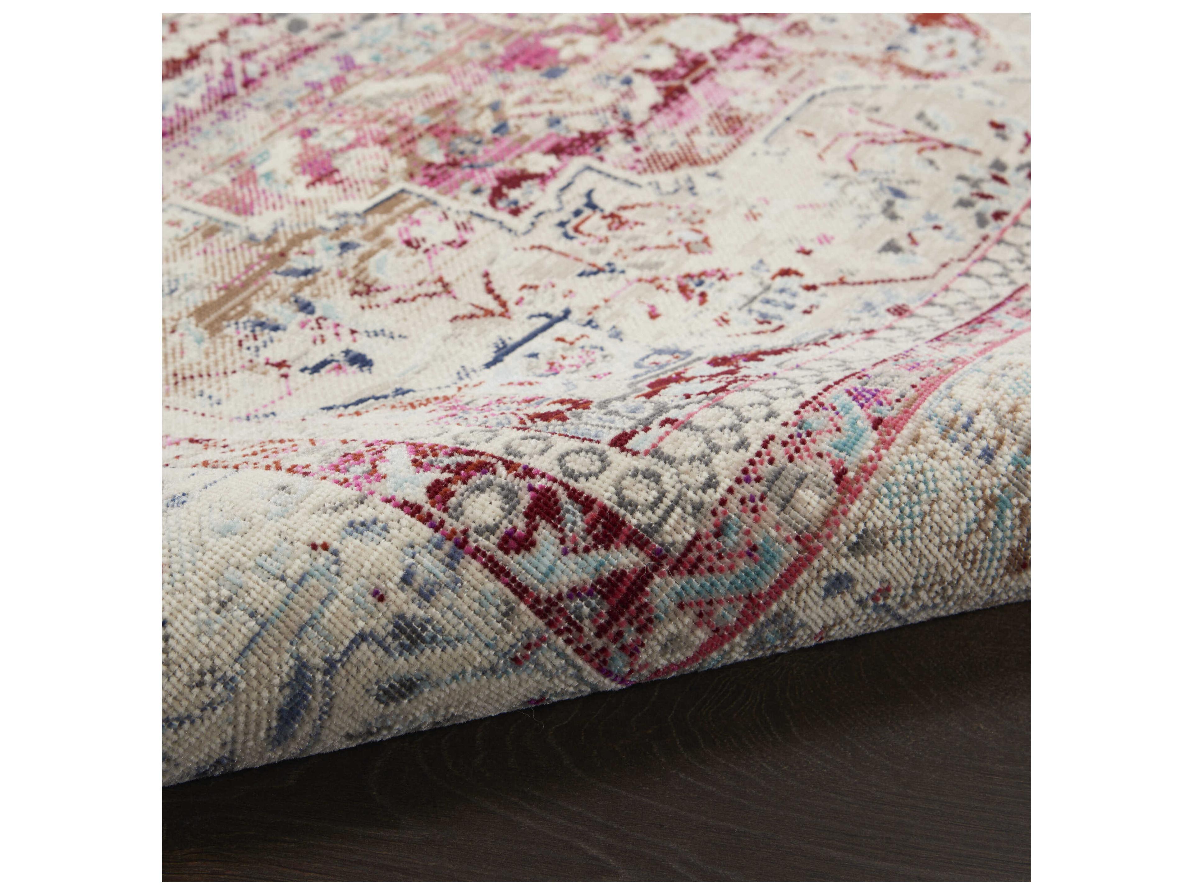 Nourison Vintage Kashan Bordered Area Rug