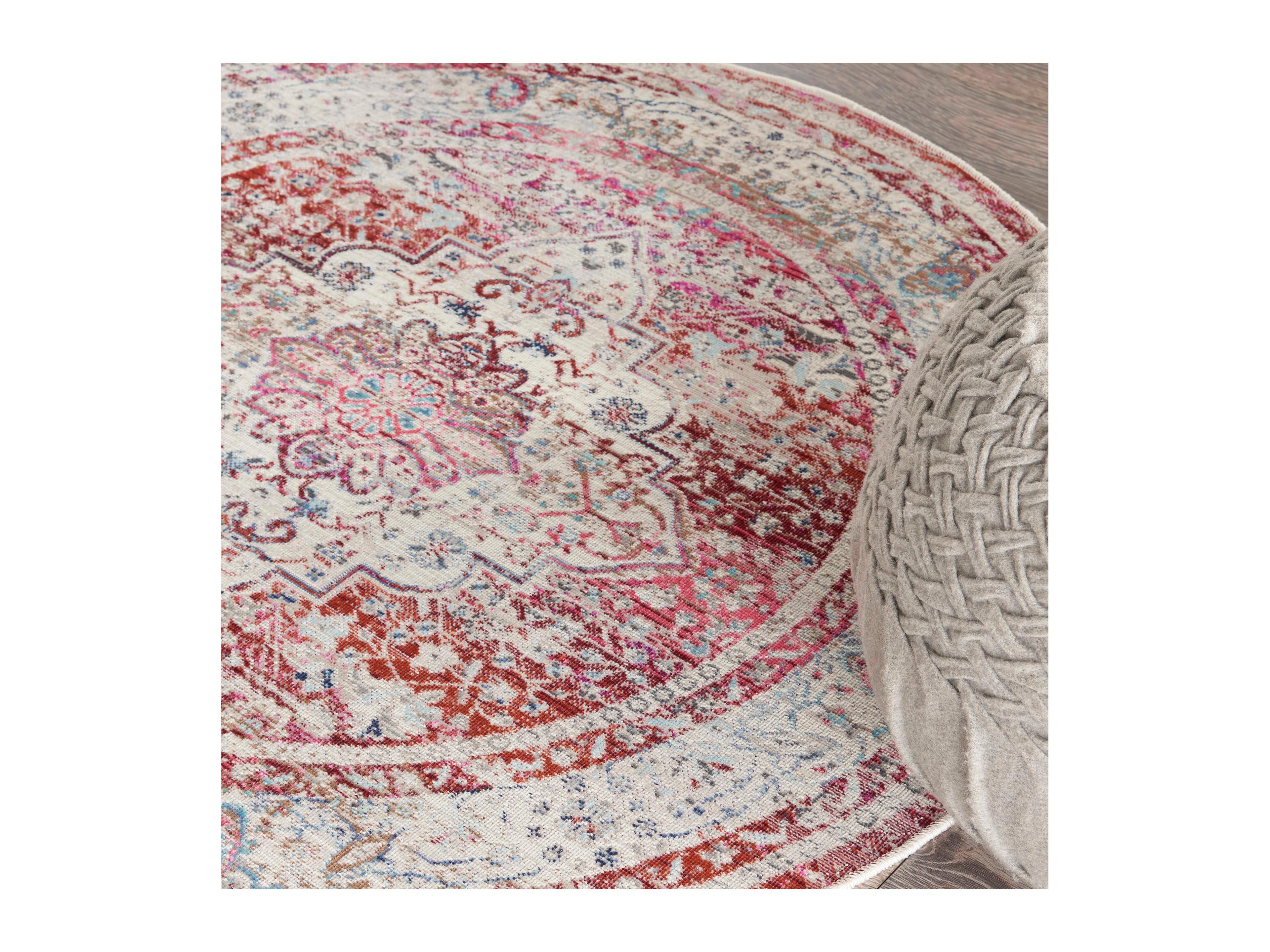 Nourison Vintage Kashan Bordered Area Rug