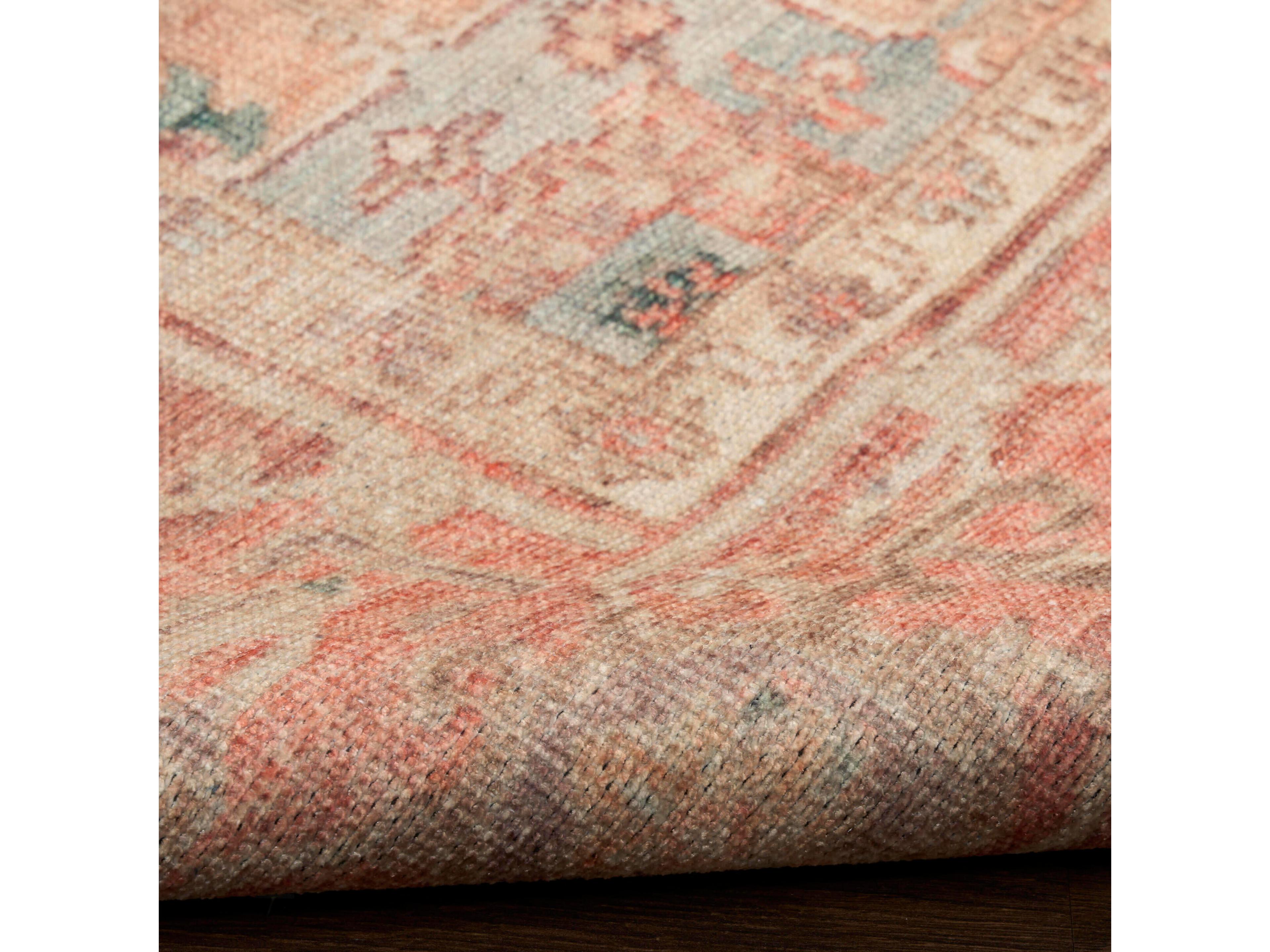 Nourison Vintage Washables Bordered Area Rug