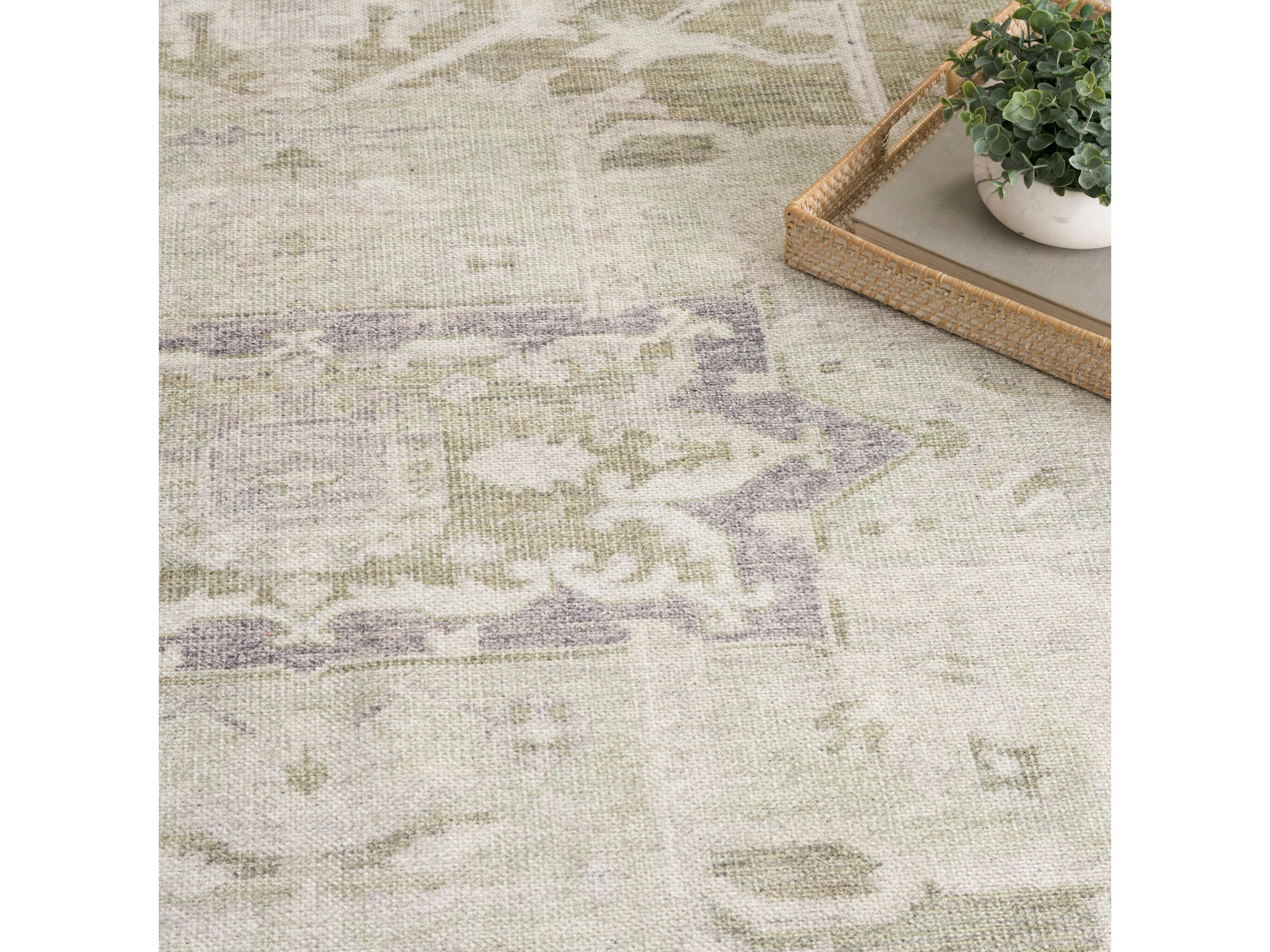 Nourison Vintage Washables Bordered Area Rug