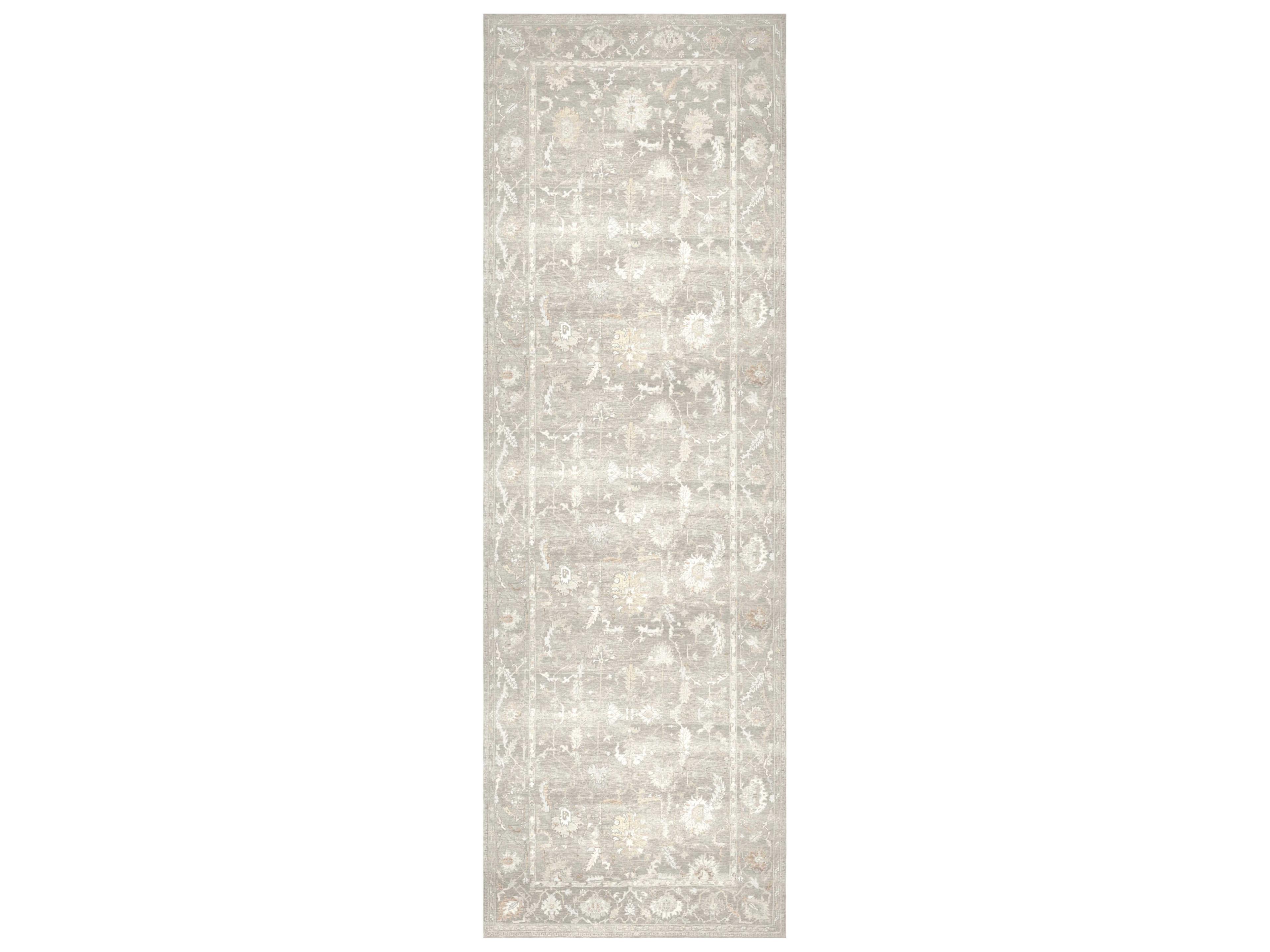 Vintage Washables Bordered Runner Area Rug