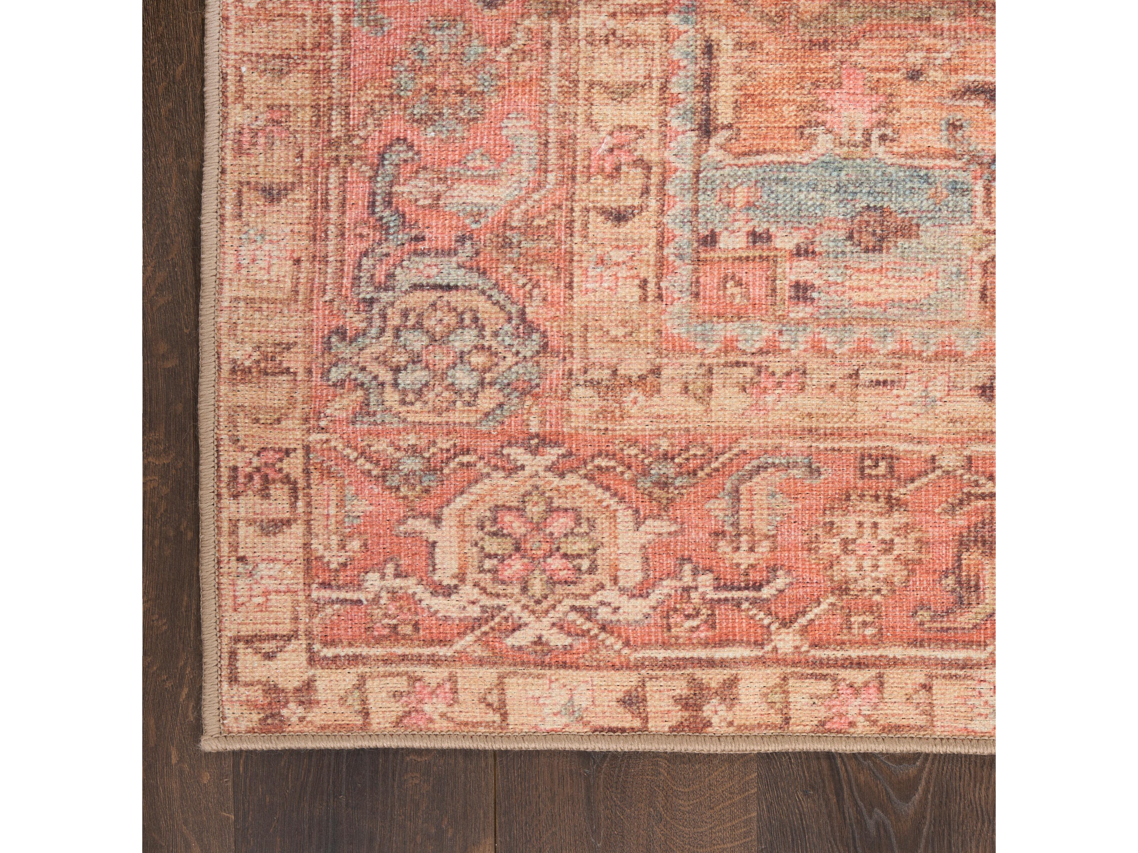 Nourison Vintage Washables Bordered Area Rug