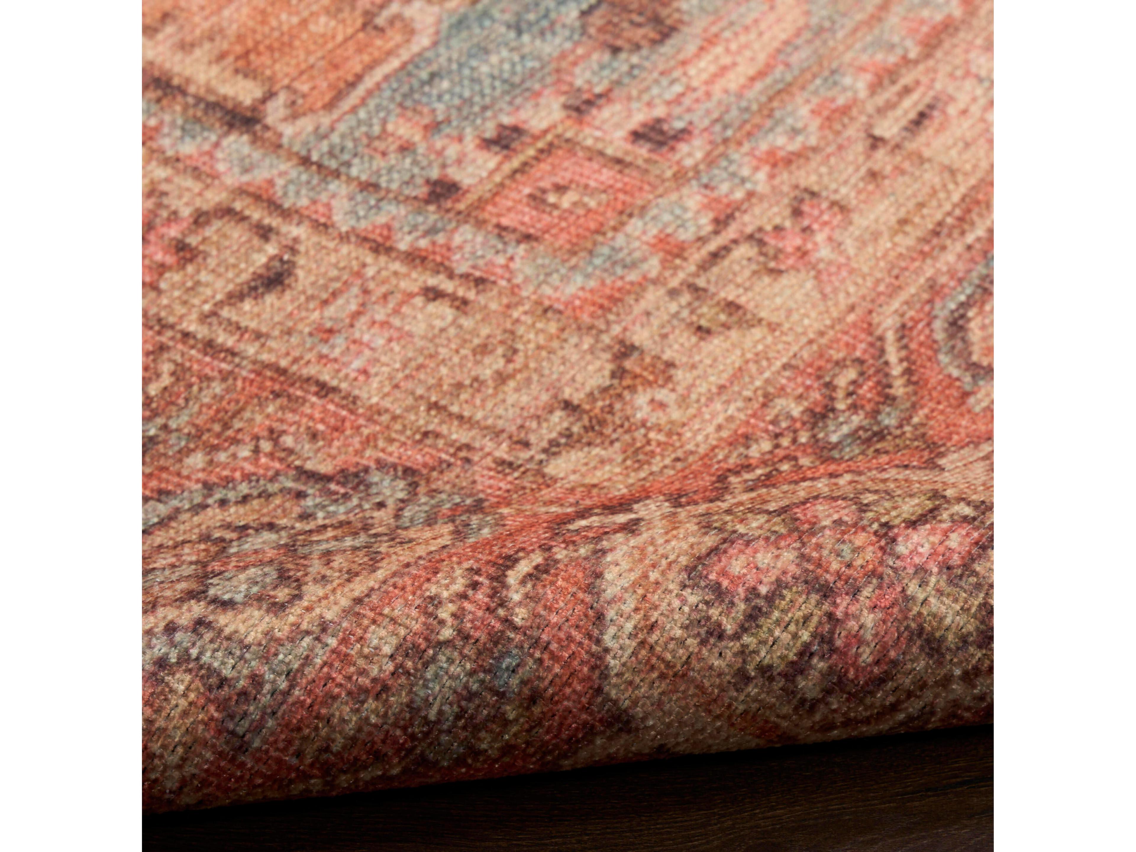 Nourison Vintage Washables Bordered Area Rug
