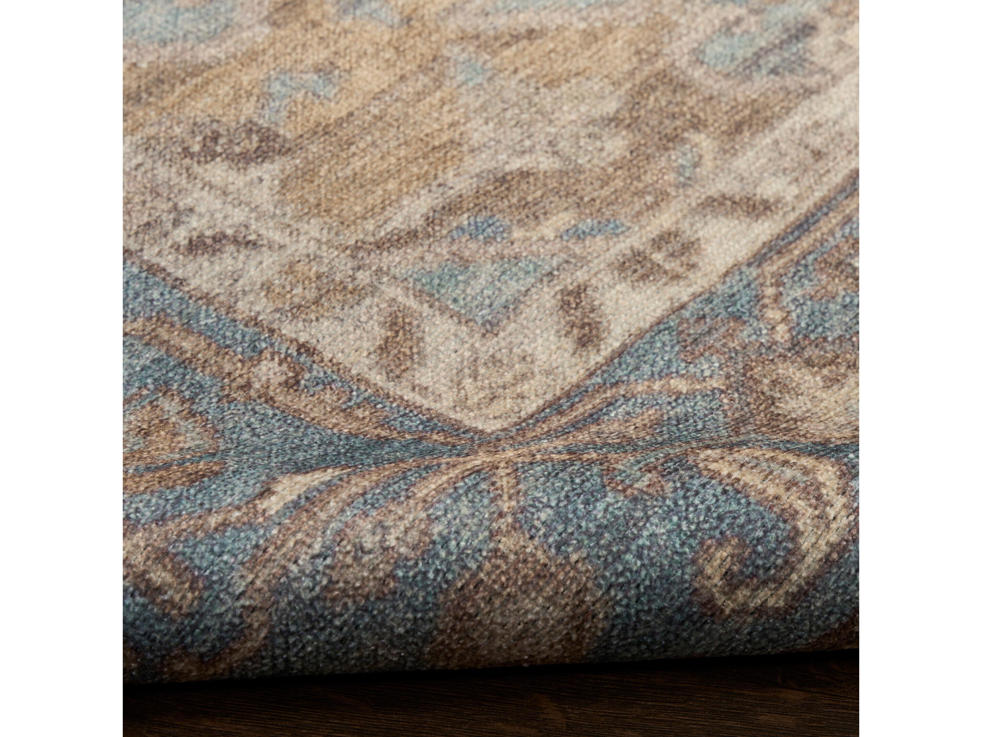 Nourison Vintage Washables Bordered Area Rug