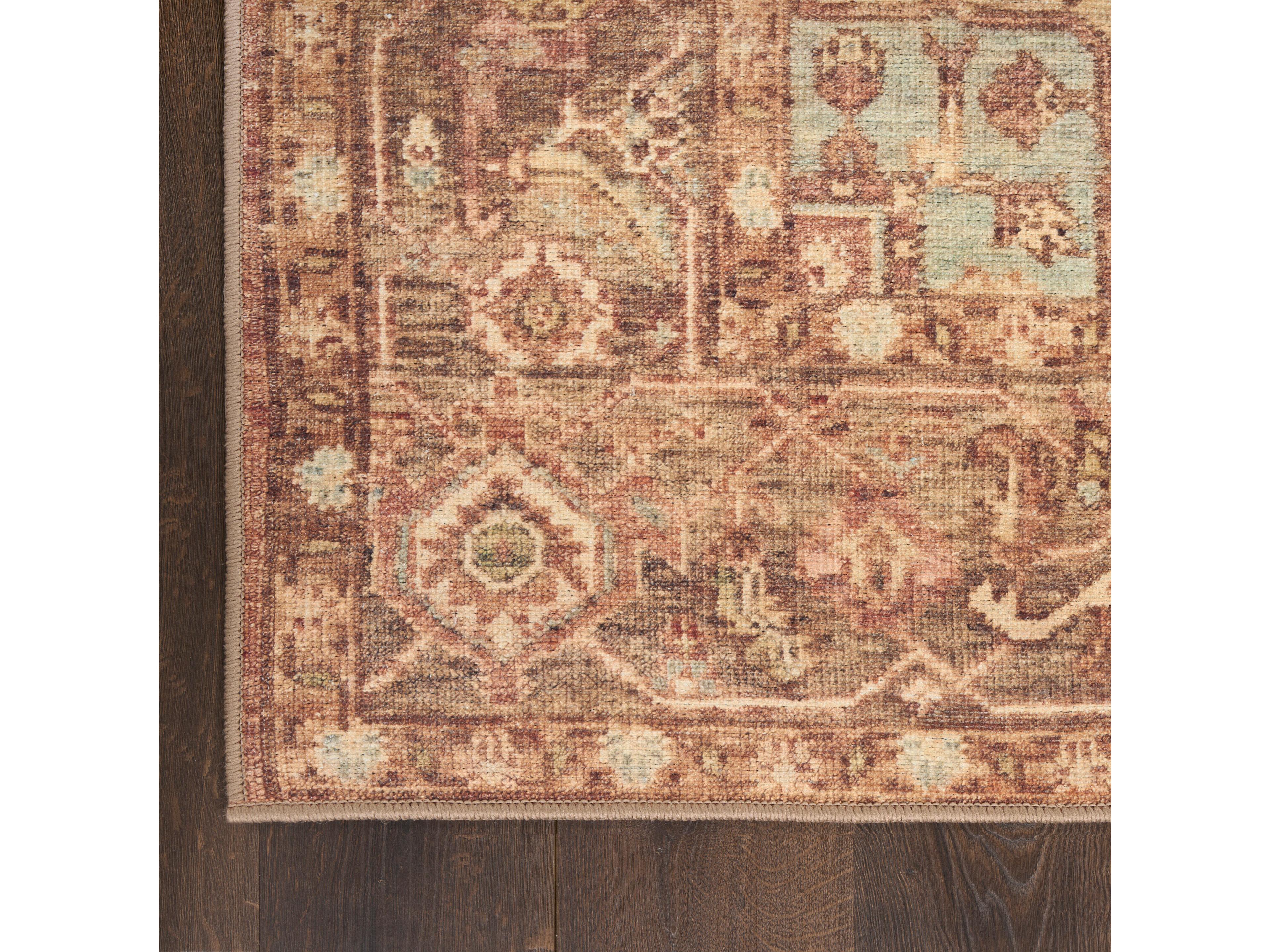Nourison Vintage Washables Bordered Area Rug