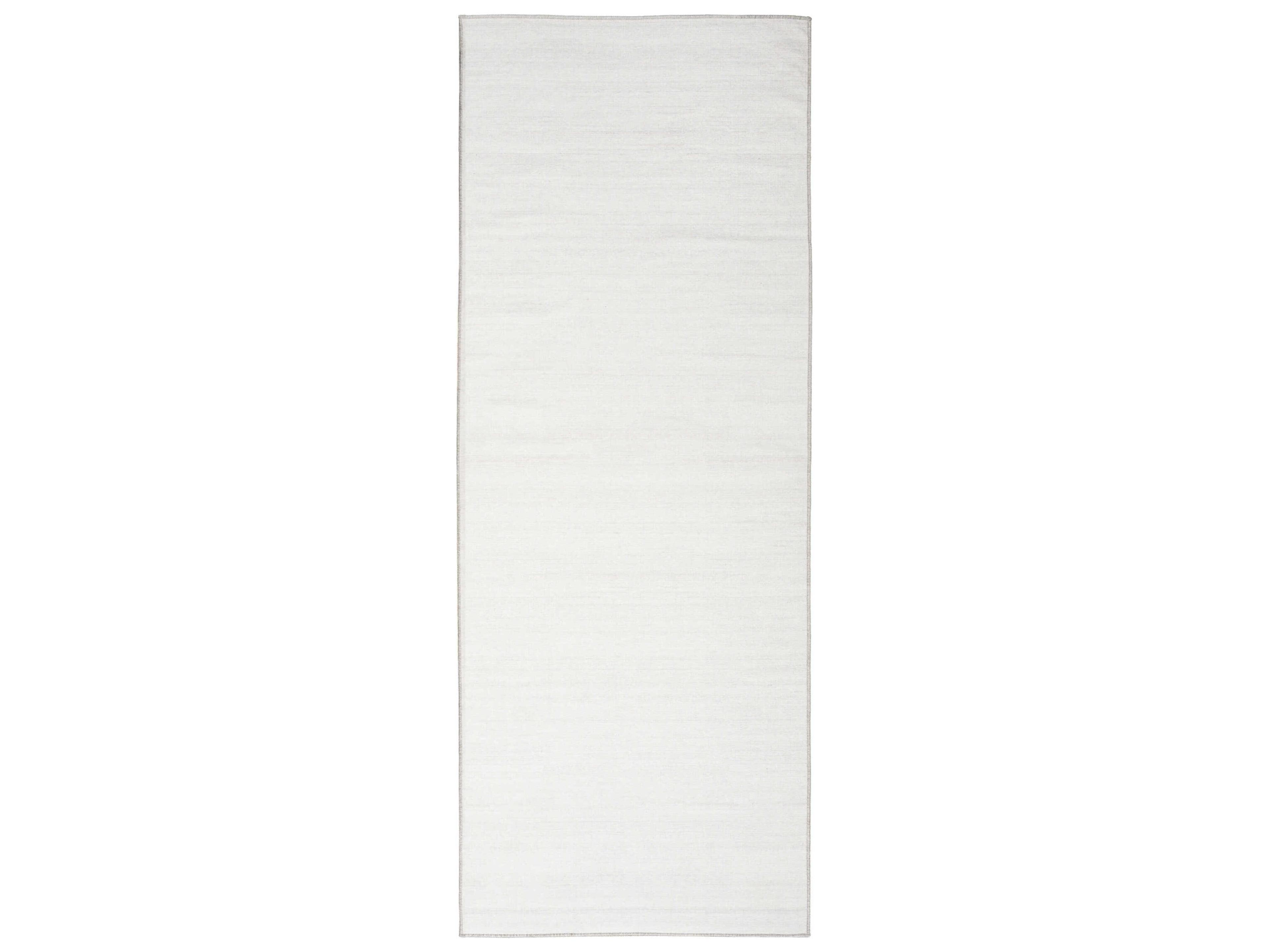 Washable Essentials Runner Rug Ivory Grey Low-Profile