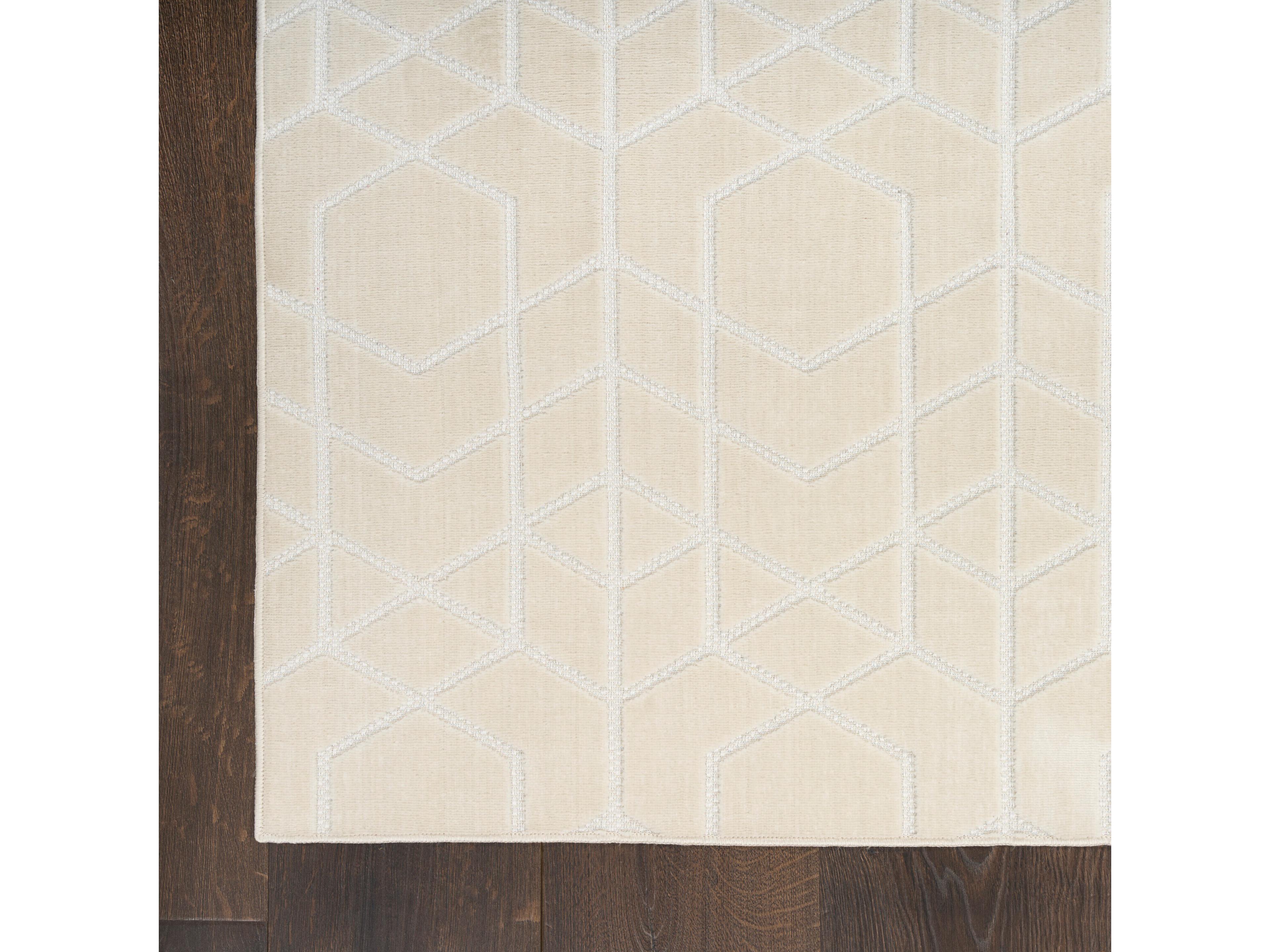 Nourison Washable Charm Geometric Area Rug