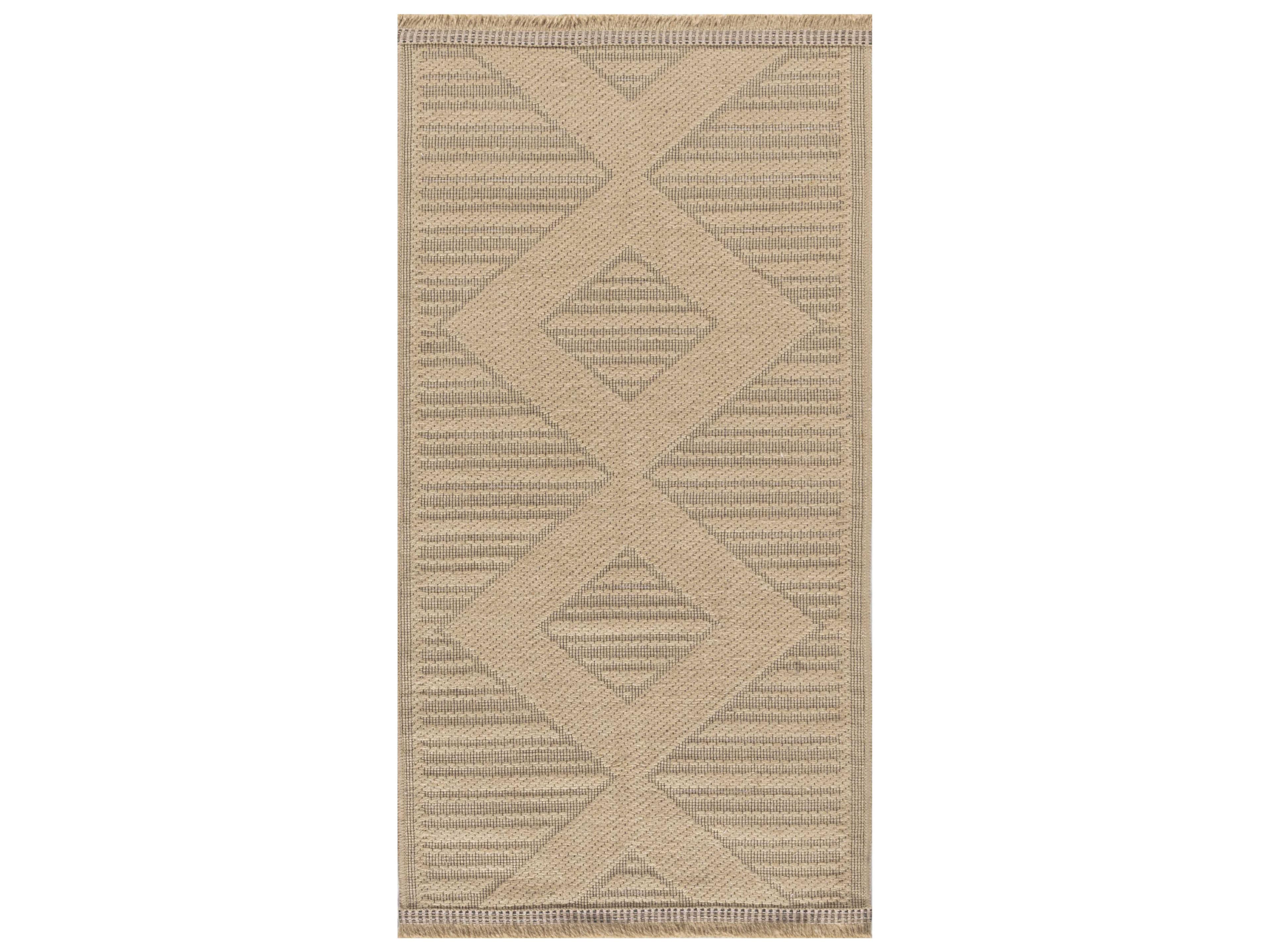 Washable Jute Rectangular Area Rug