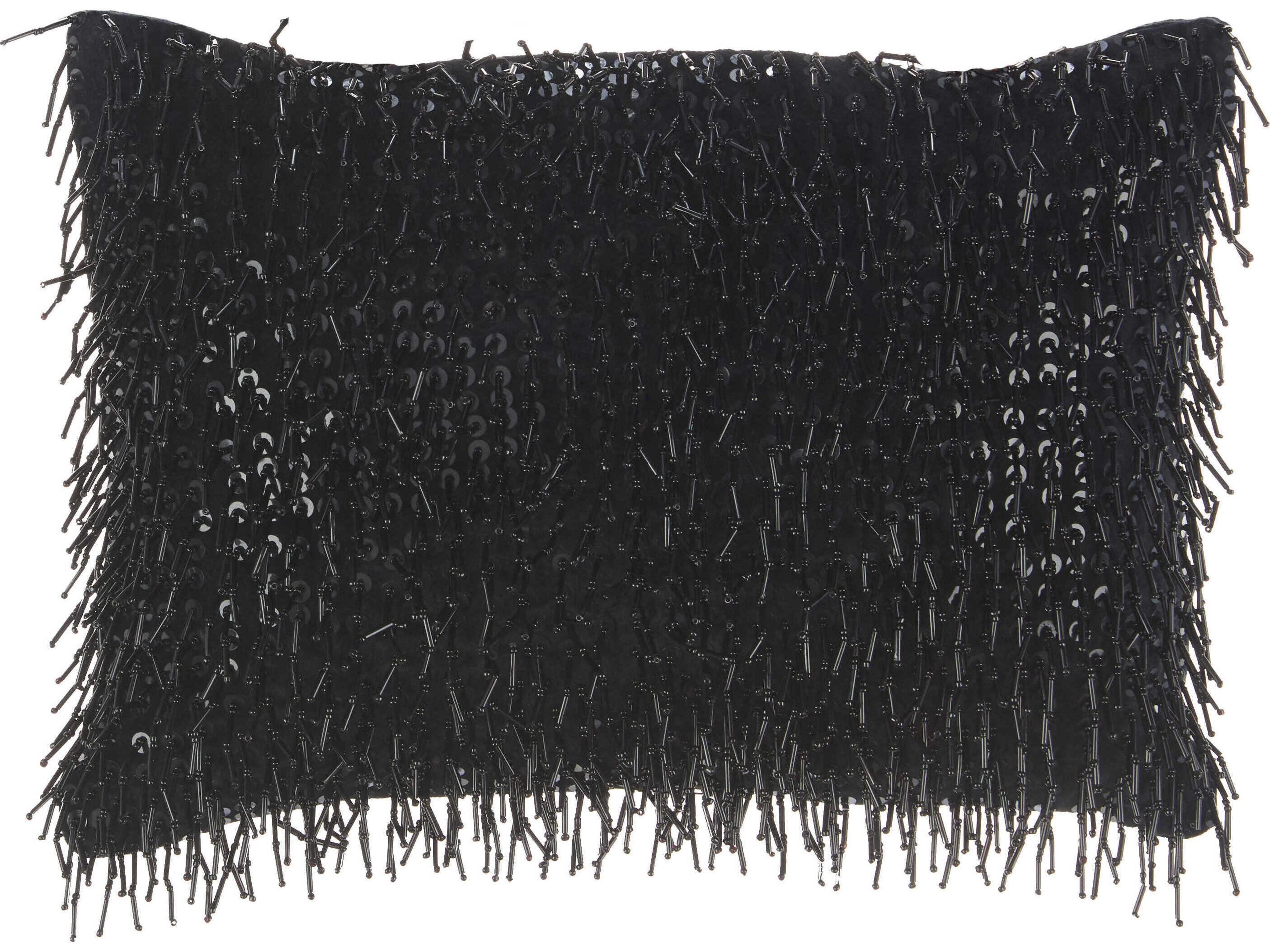 Luminescence Black 10" x 14" Pillow