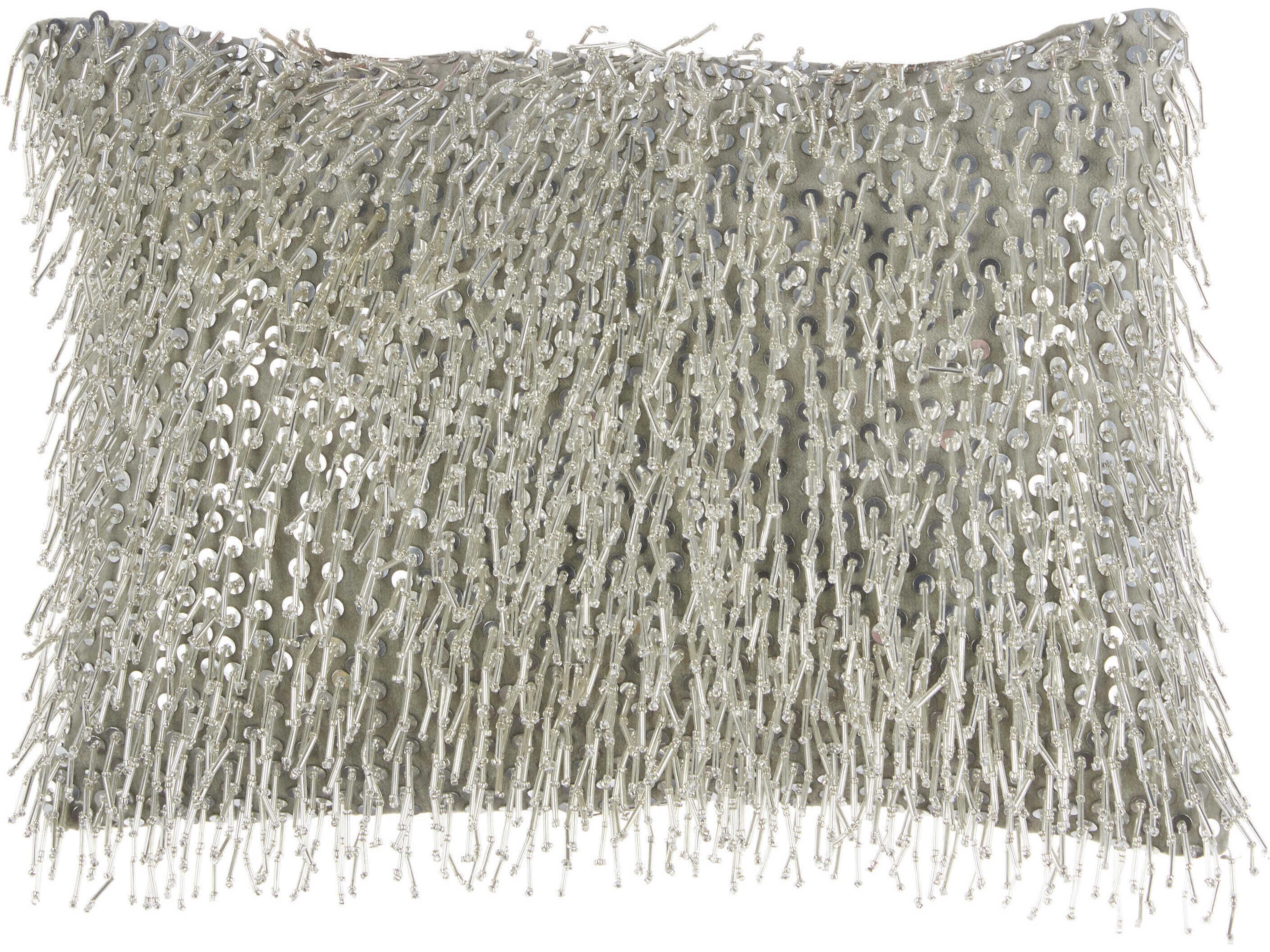 Luminescence Silver 10" x 14" Pillow