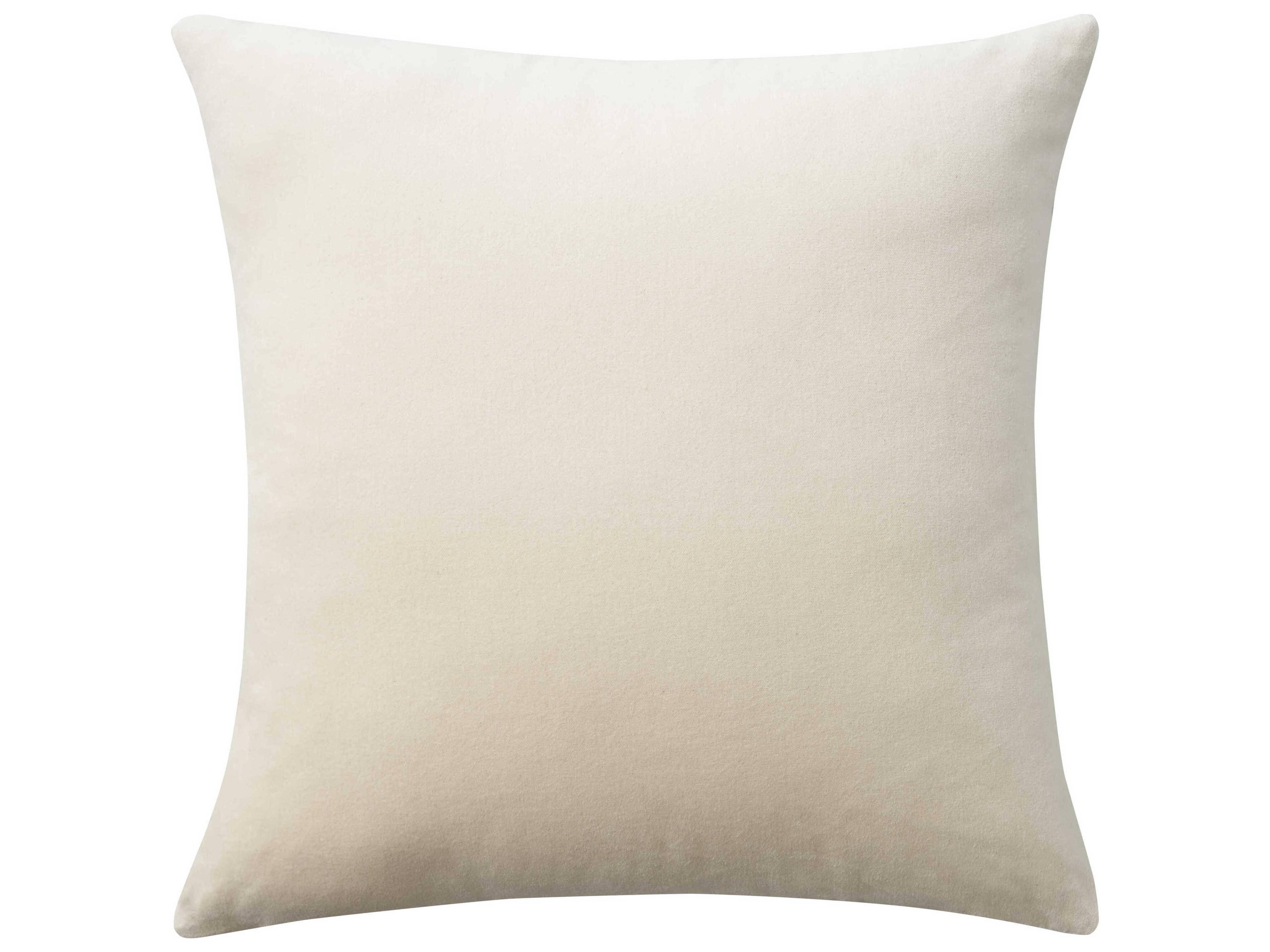 Sofia Beige 20" x 20" Revers Velvet Pillow