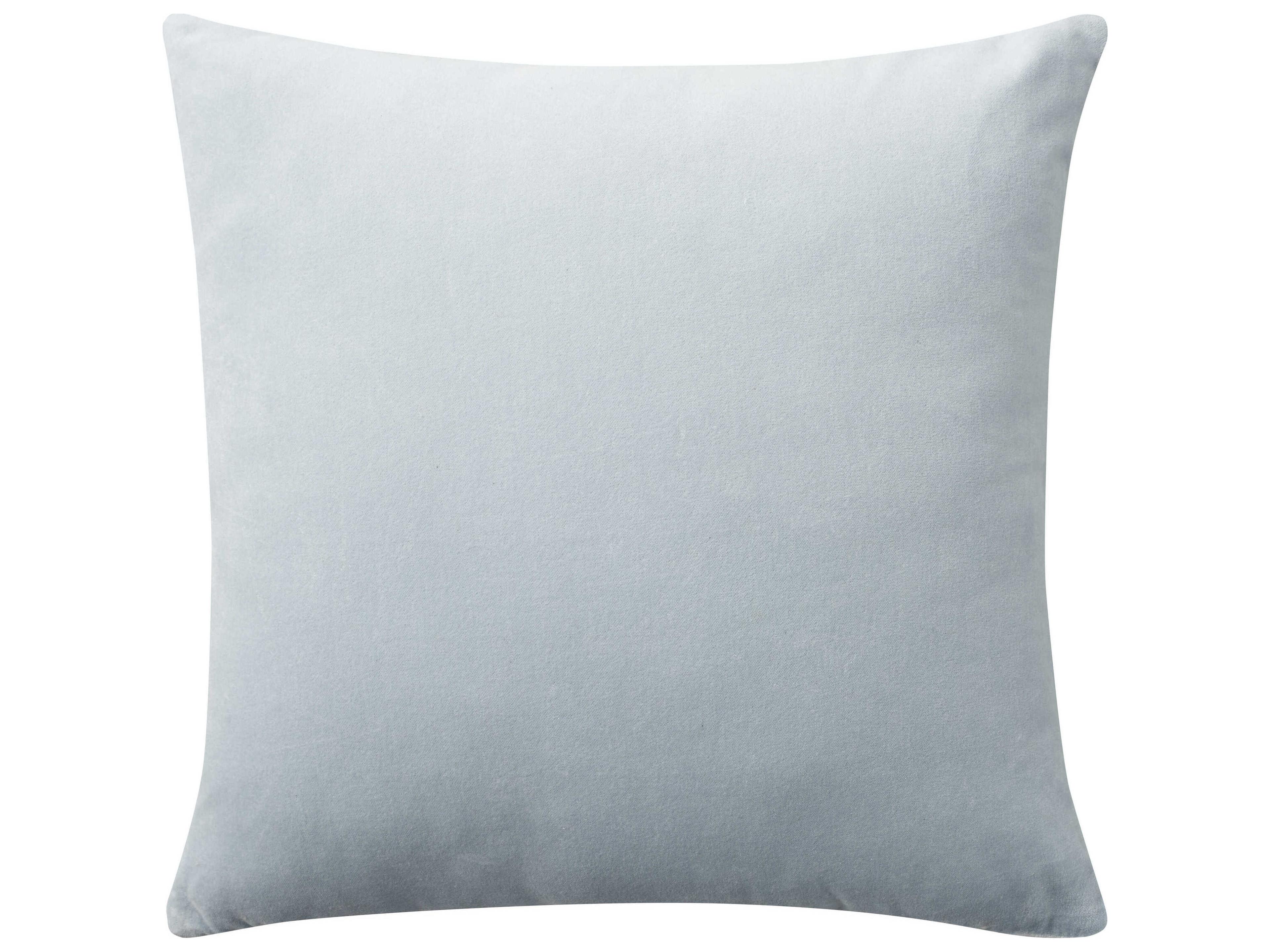 Sofia Blue 20" x 20" Revers Velvet Pillow
