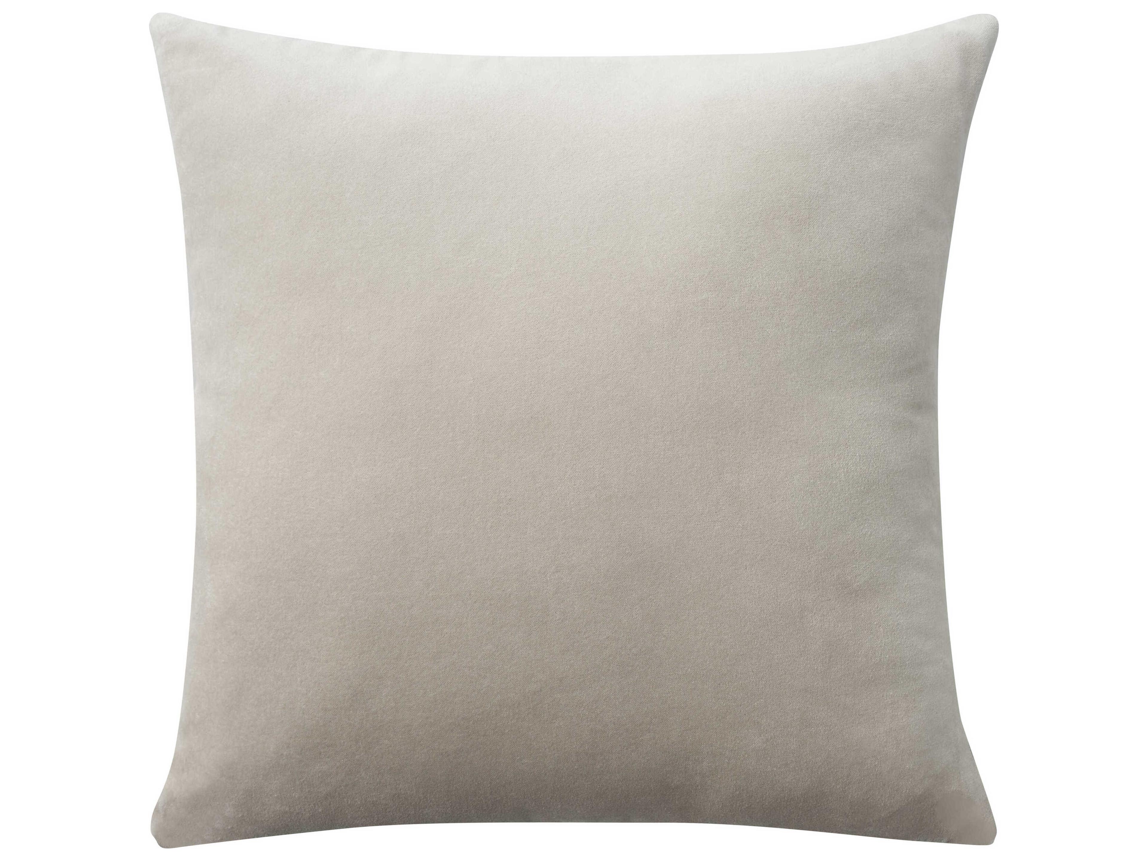 Sofia Grey 20" x 20" Revers Velvet Pillow