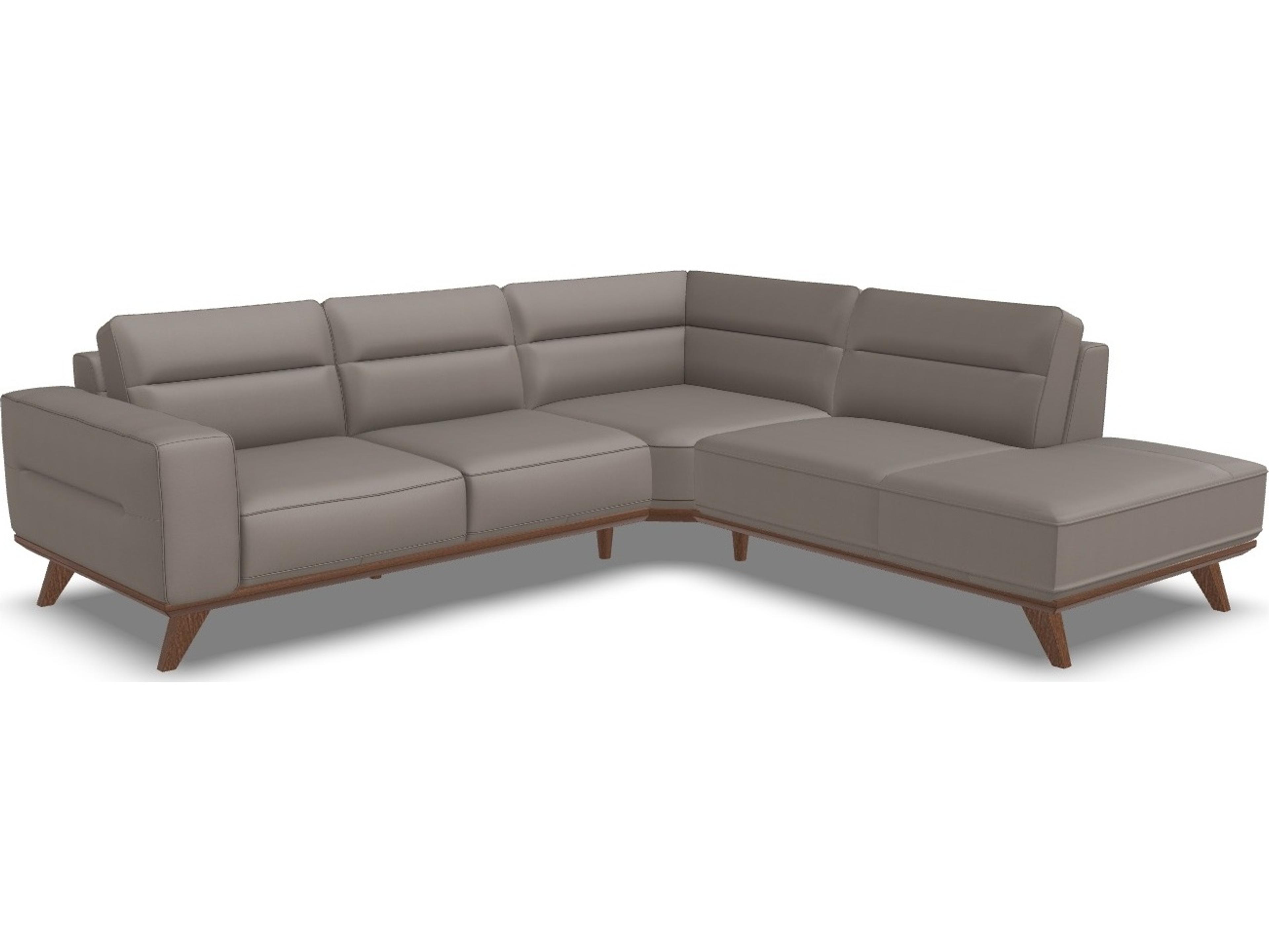 Adrenalina Leather Sectional Sofa