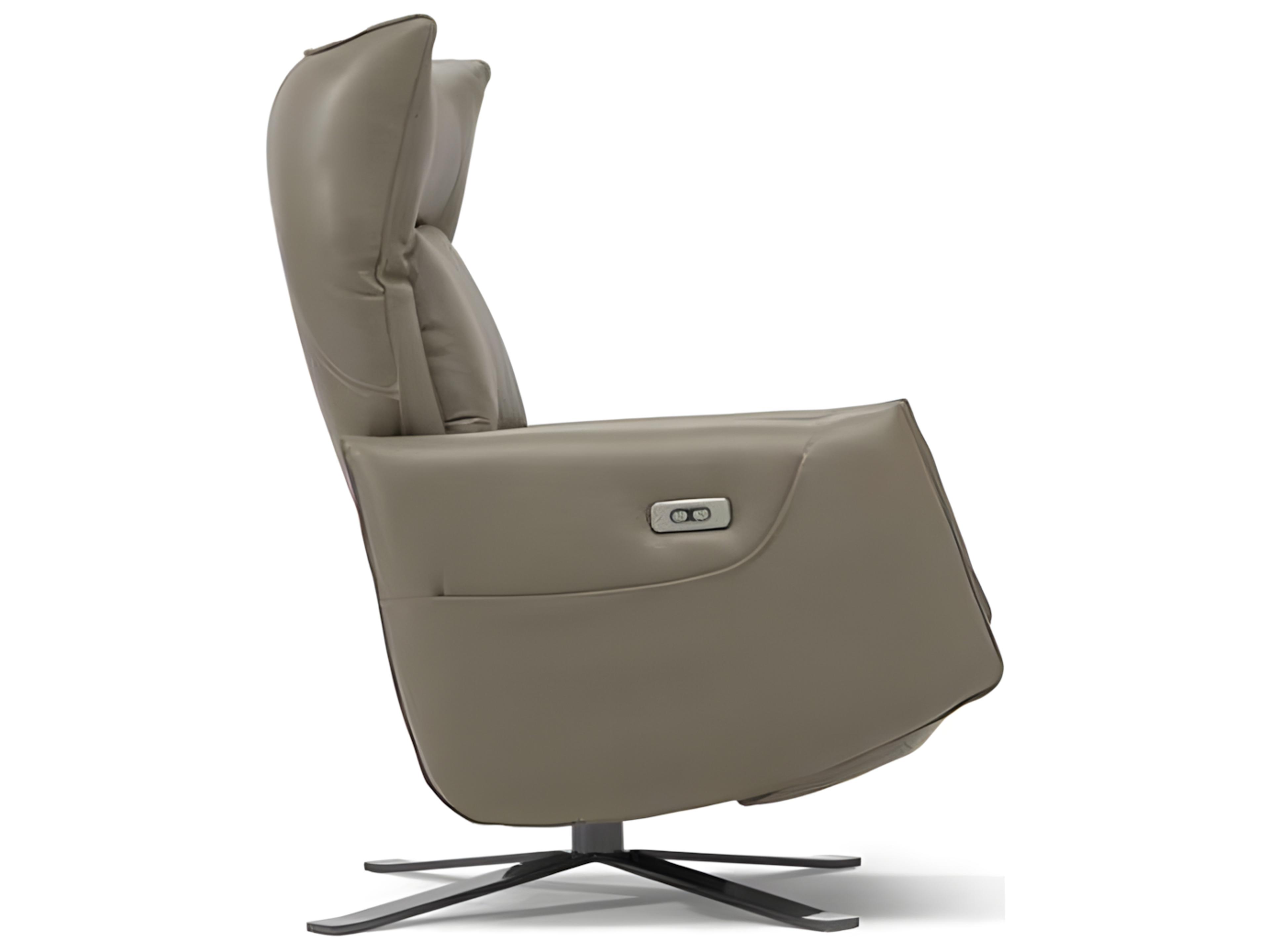 Natuzzi Editions Batticuore Swivel Electric Battery Recliner Chair