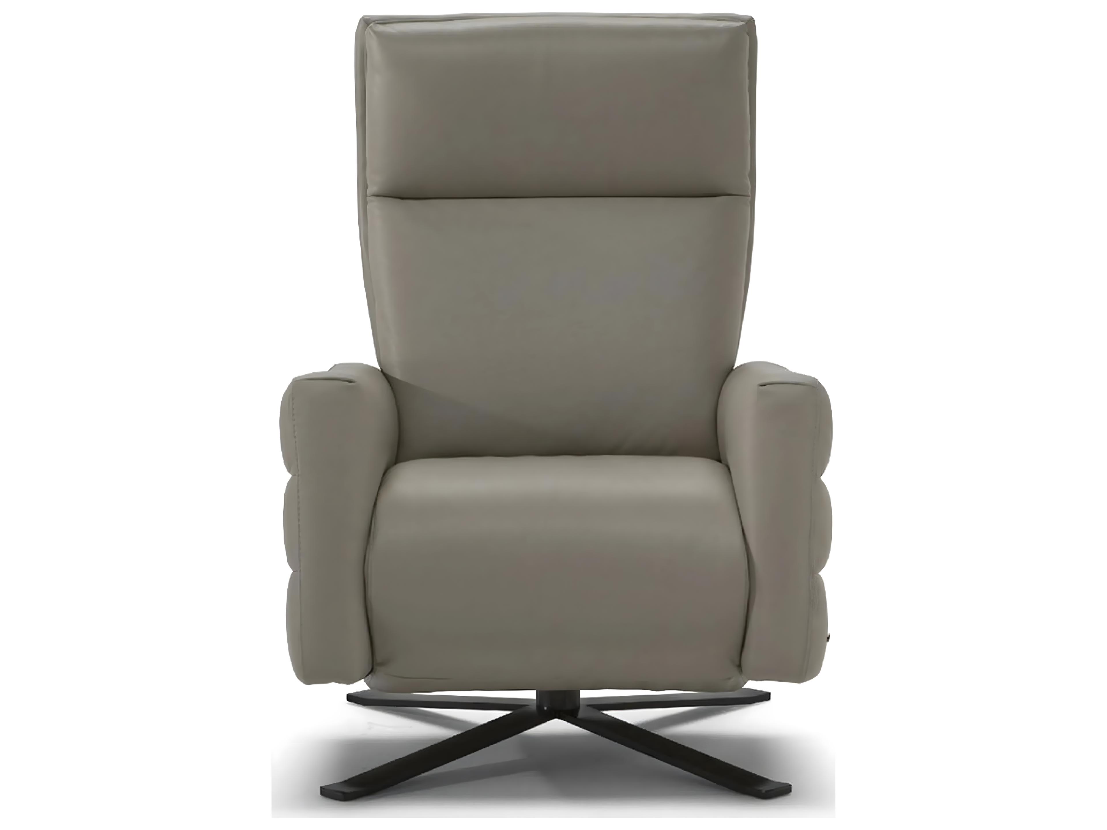 Natuzzi Editions Istante Power Reclining Electric Battery Swivel Chair