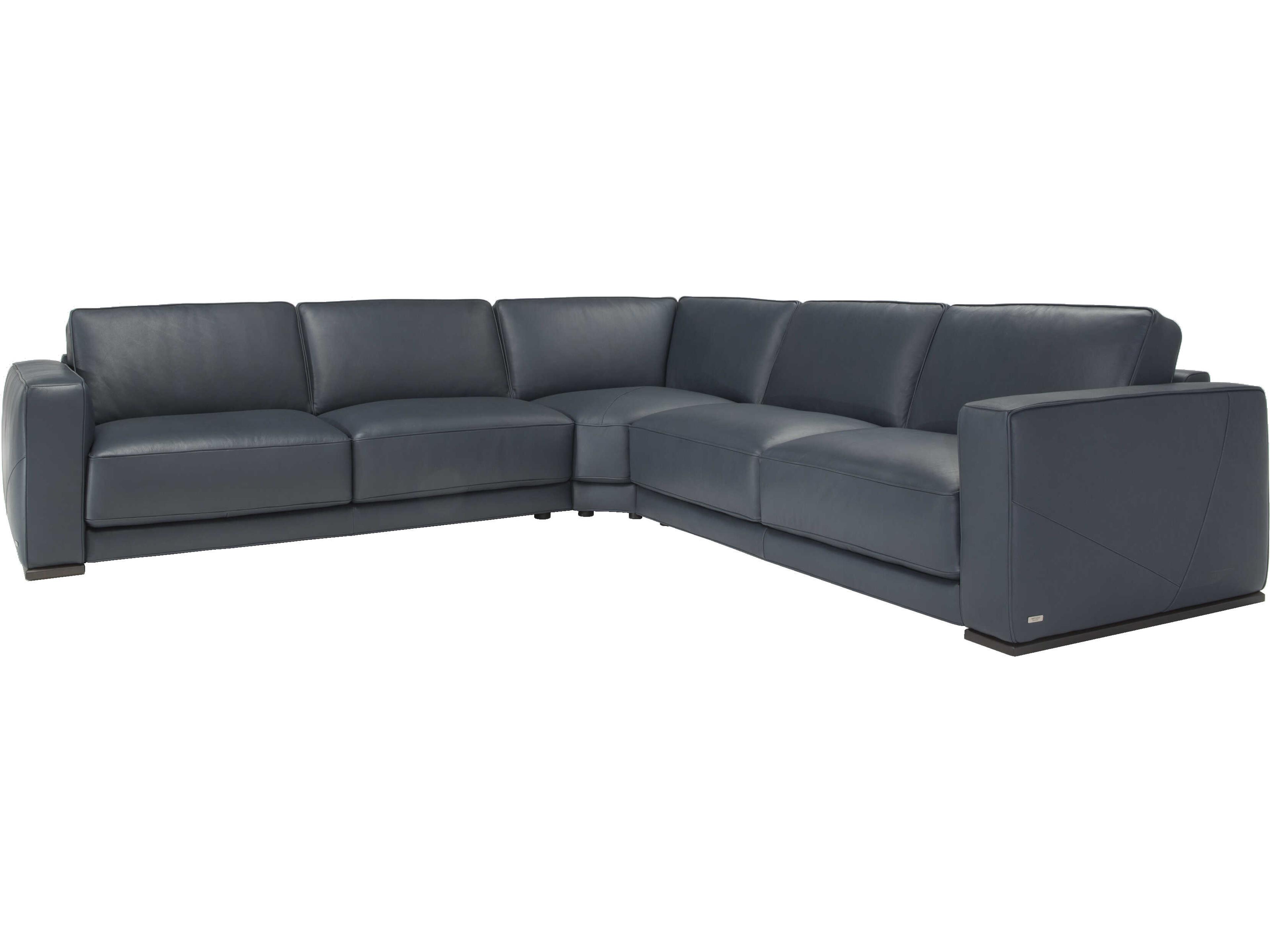 Natuzzi Editions Boston Leather Sectional Sofa