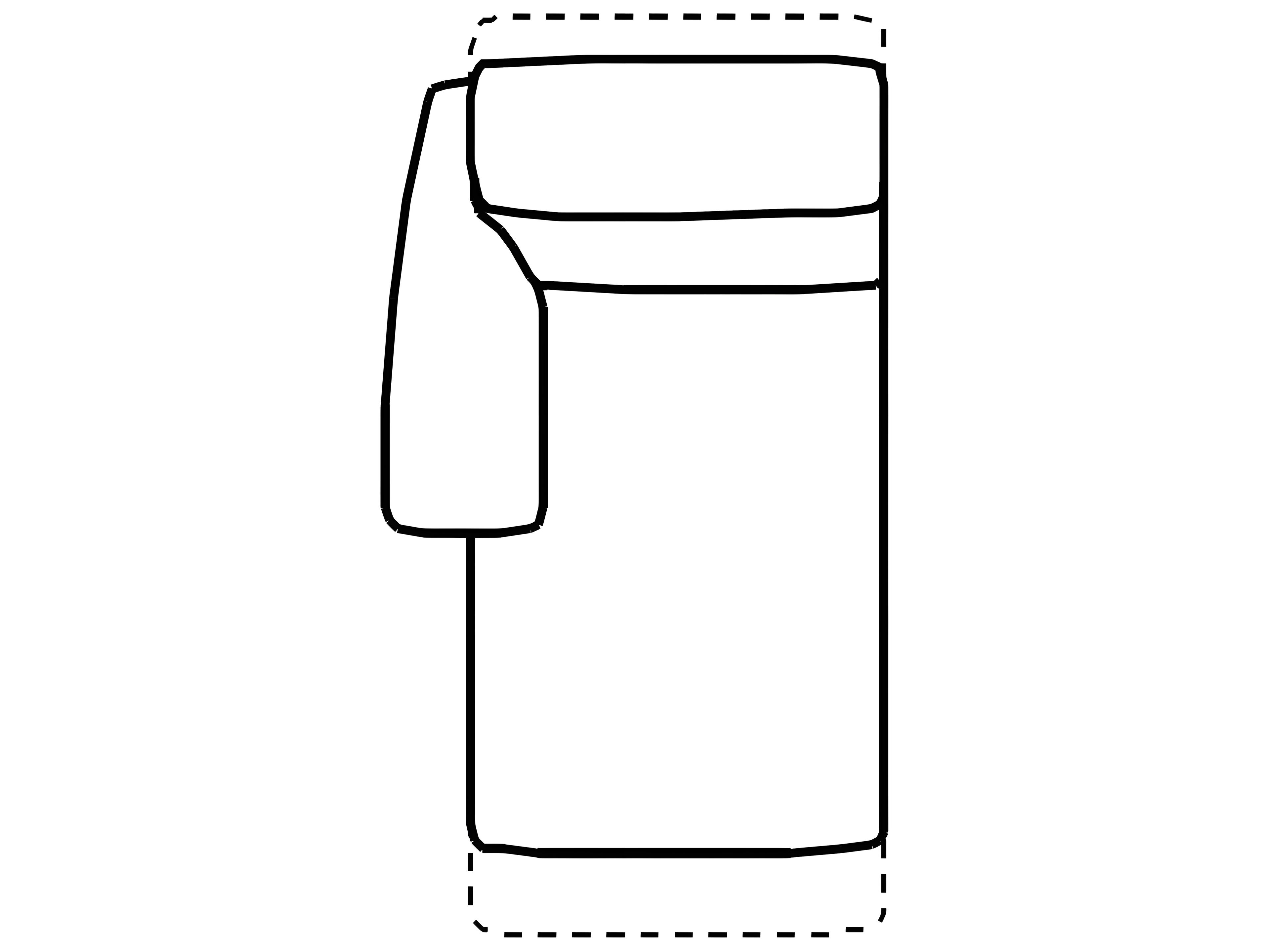 Potenza Left Arm Facing Chaise Lounge with Electric Motion