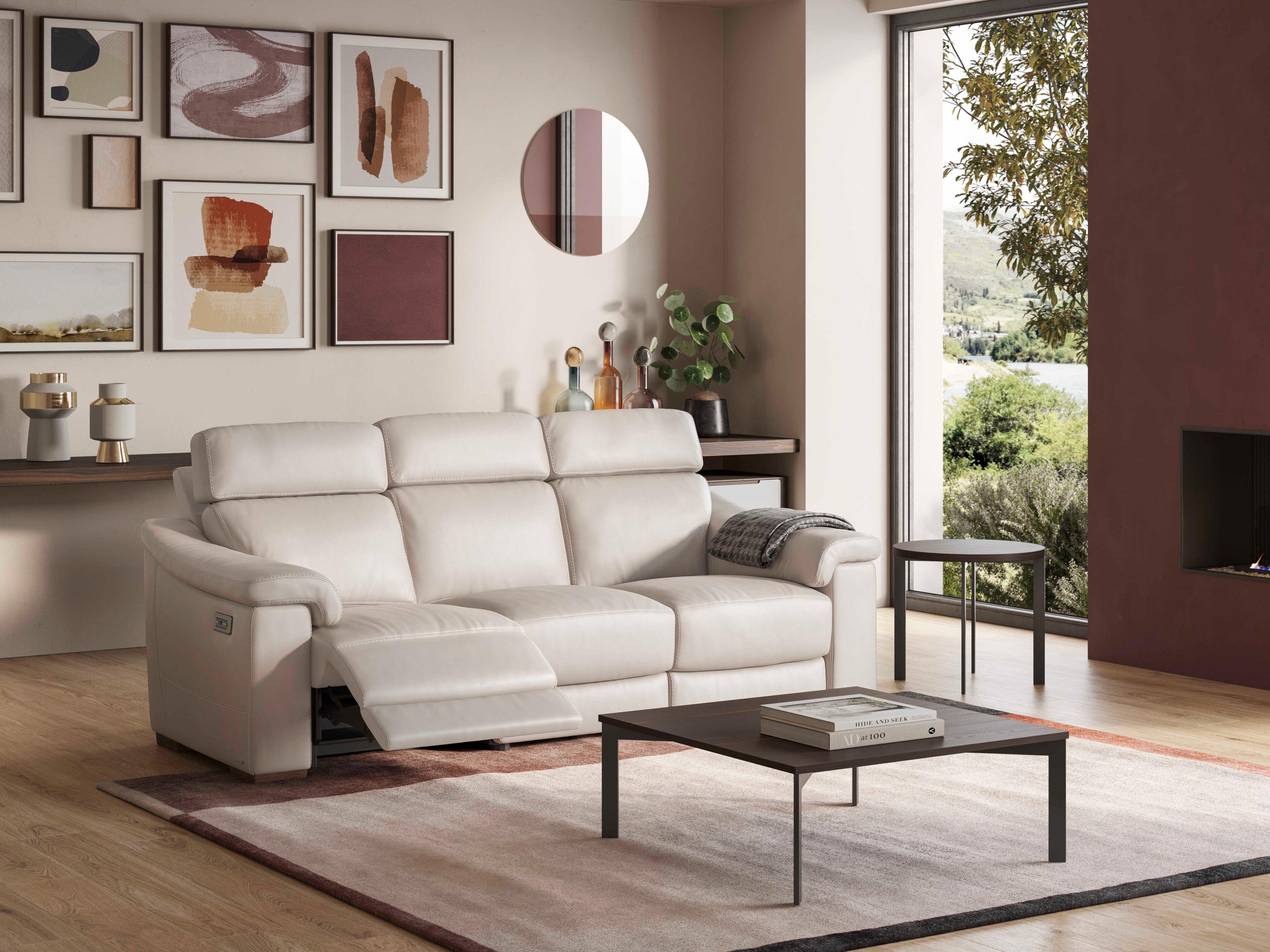 Natuzzi Editions Giulivo Power Reclining Sofa (Second Option)