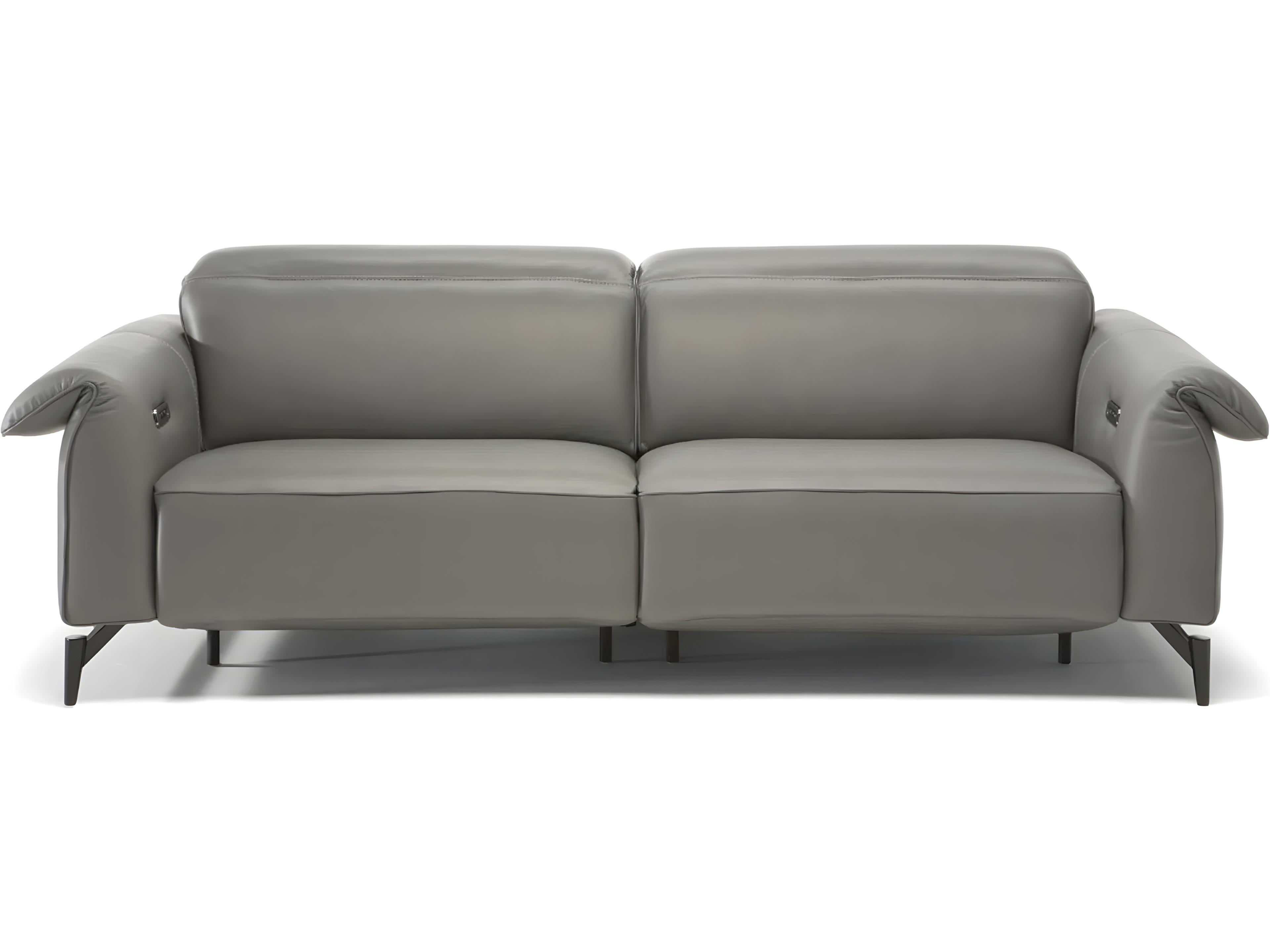 Natuzzi Editions Leggiadro Loveseat and a Half with Dual Recliners (Disassembled)