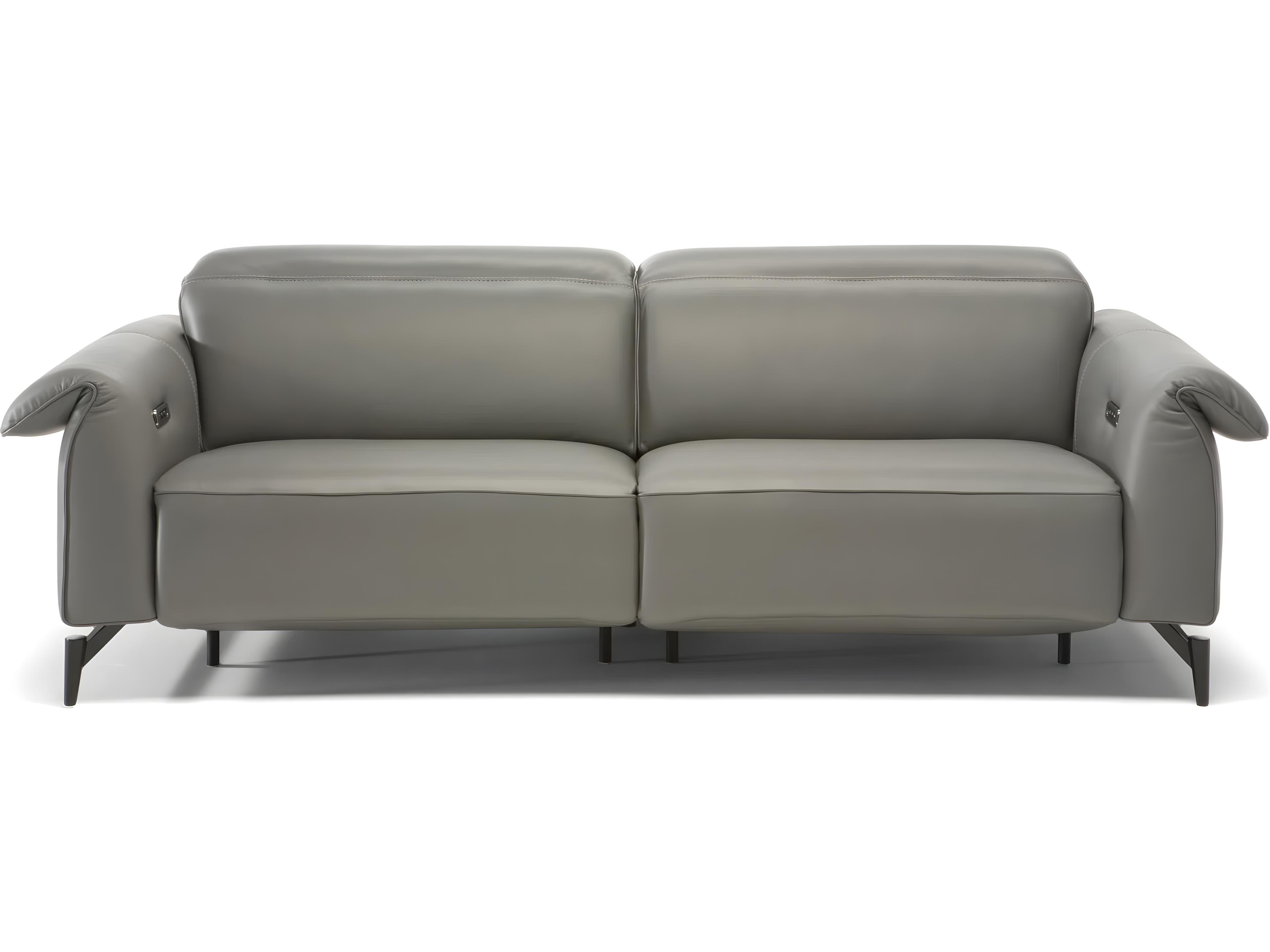 Natuzzi Editions Leggiadro Loveseat with Dual Power Recliner (Disassembled)