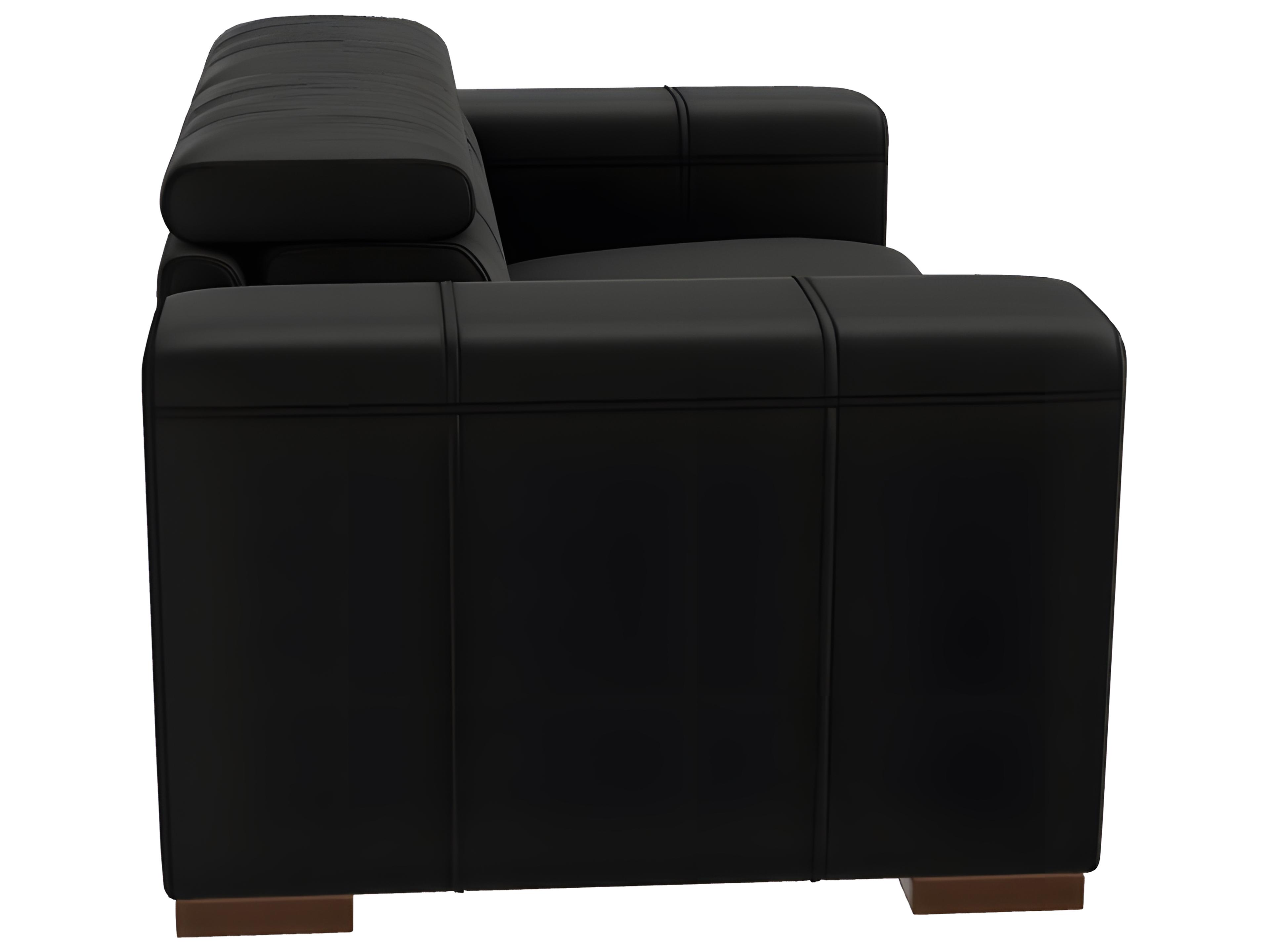 Natuzzi Editions Piacevole Loveseat and a Half
