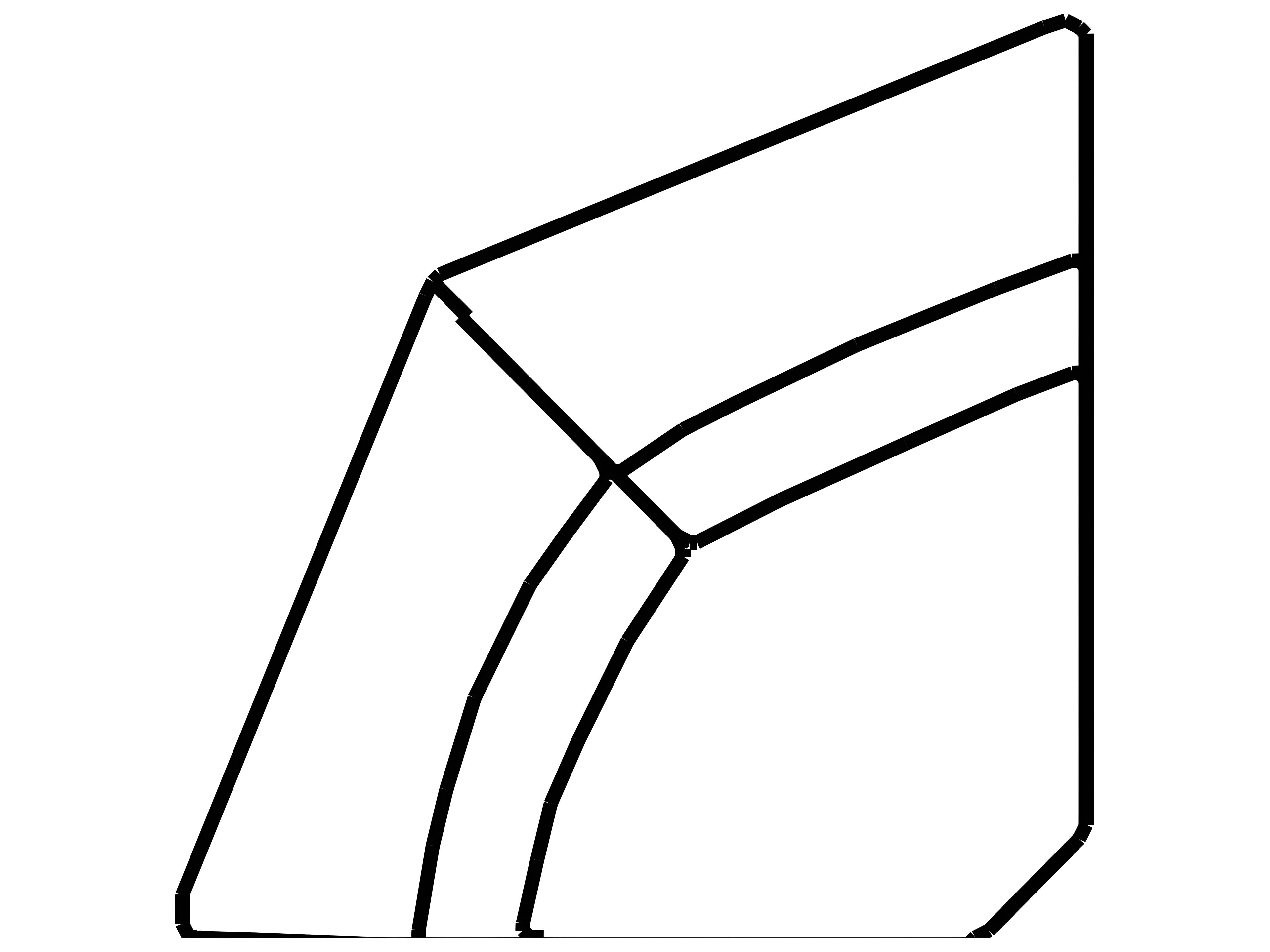 Amorevole Wedge Seat Corner