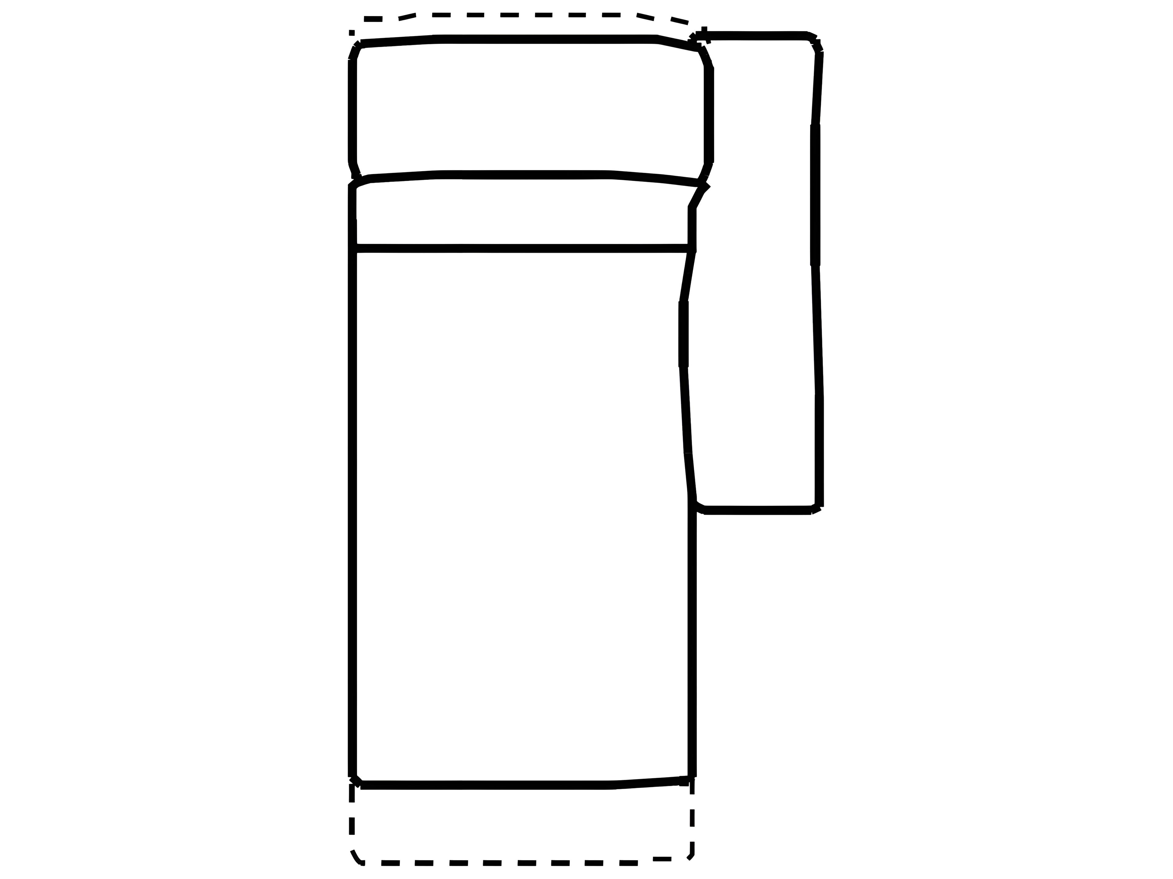 Amorevole Right Arm Facing Chaise Lounge with Electric Motion