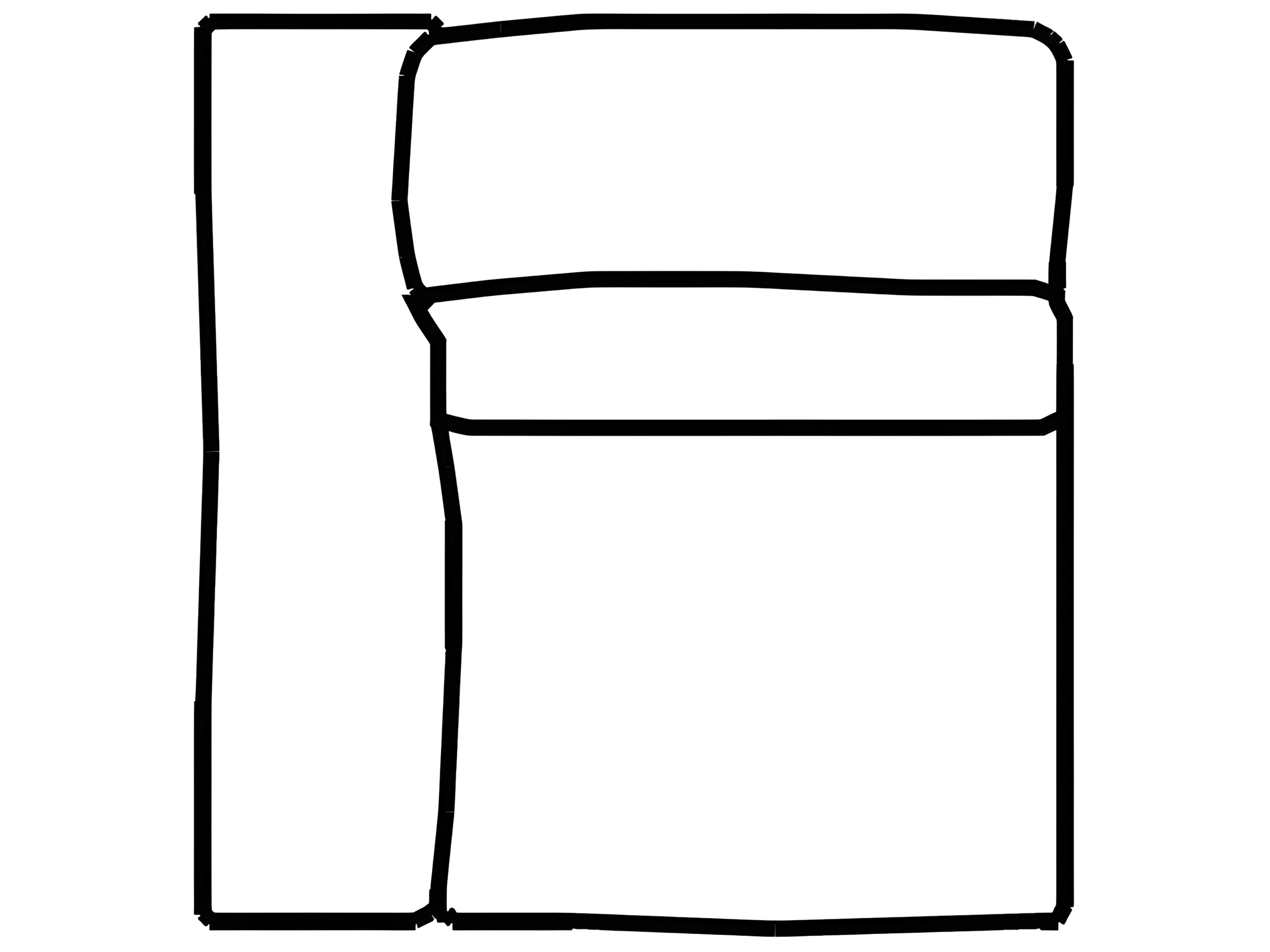 Amorevole Left Arm Facing Chair and a Half