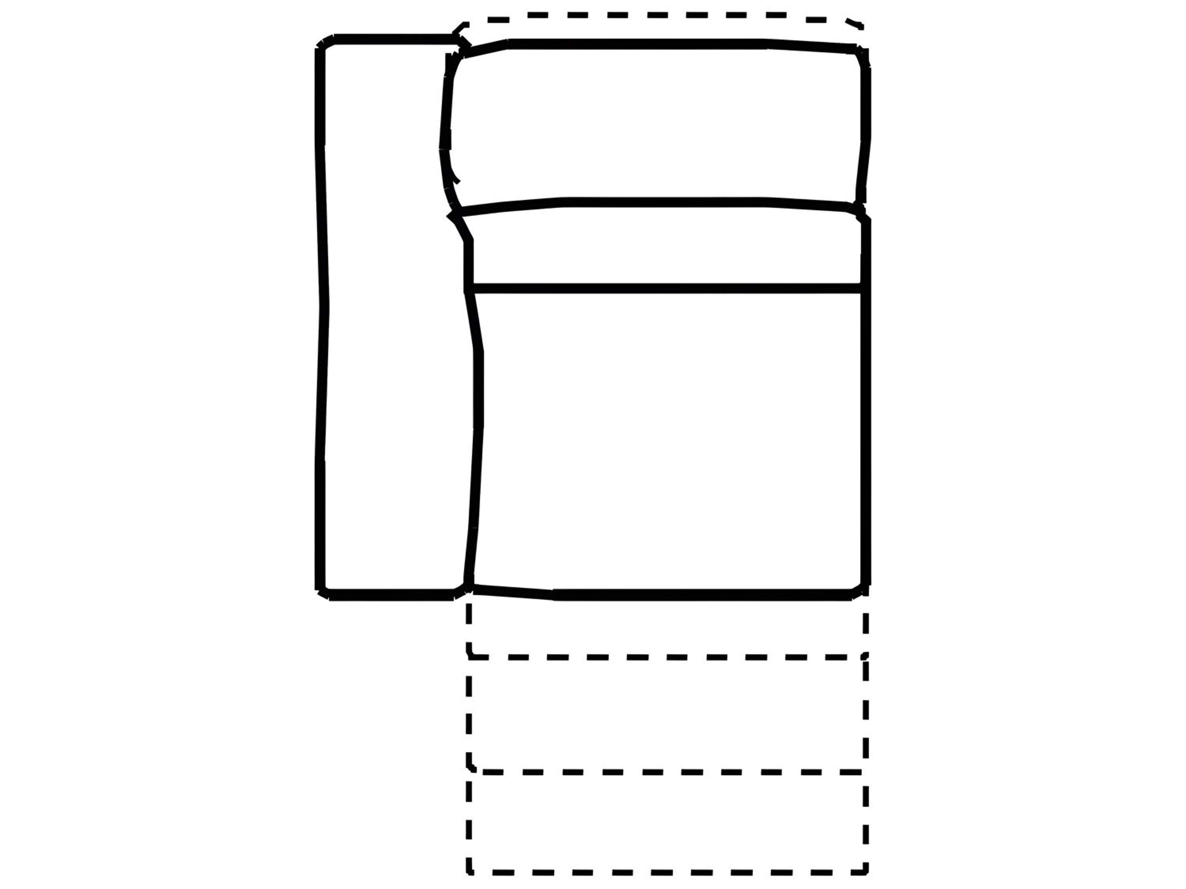 Amorevole Left Arm Facing Chair with Power Recliner