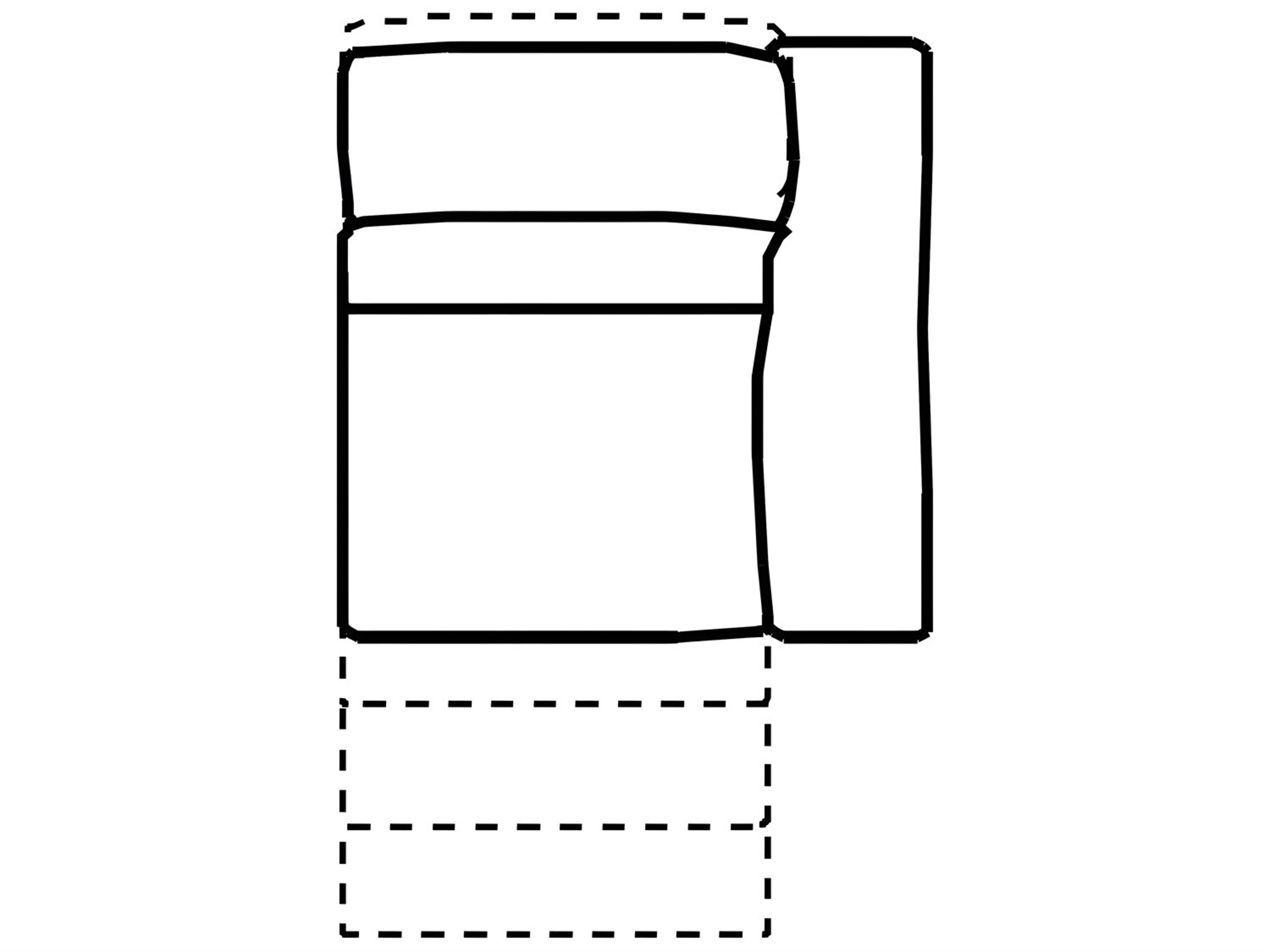 Amorevole Right Arm Facing Chair with Power Recliner