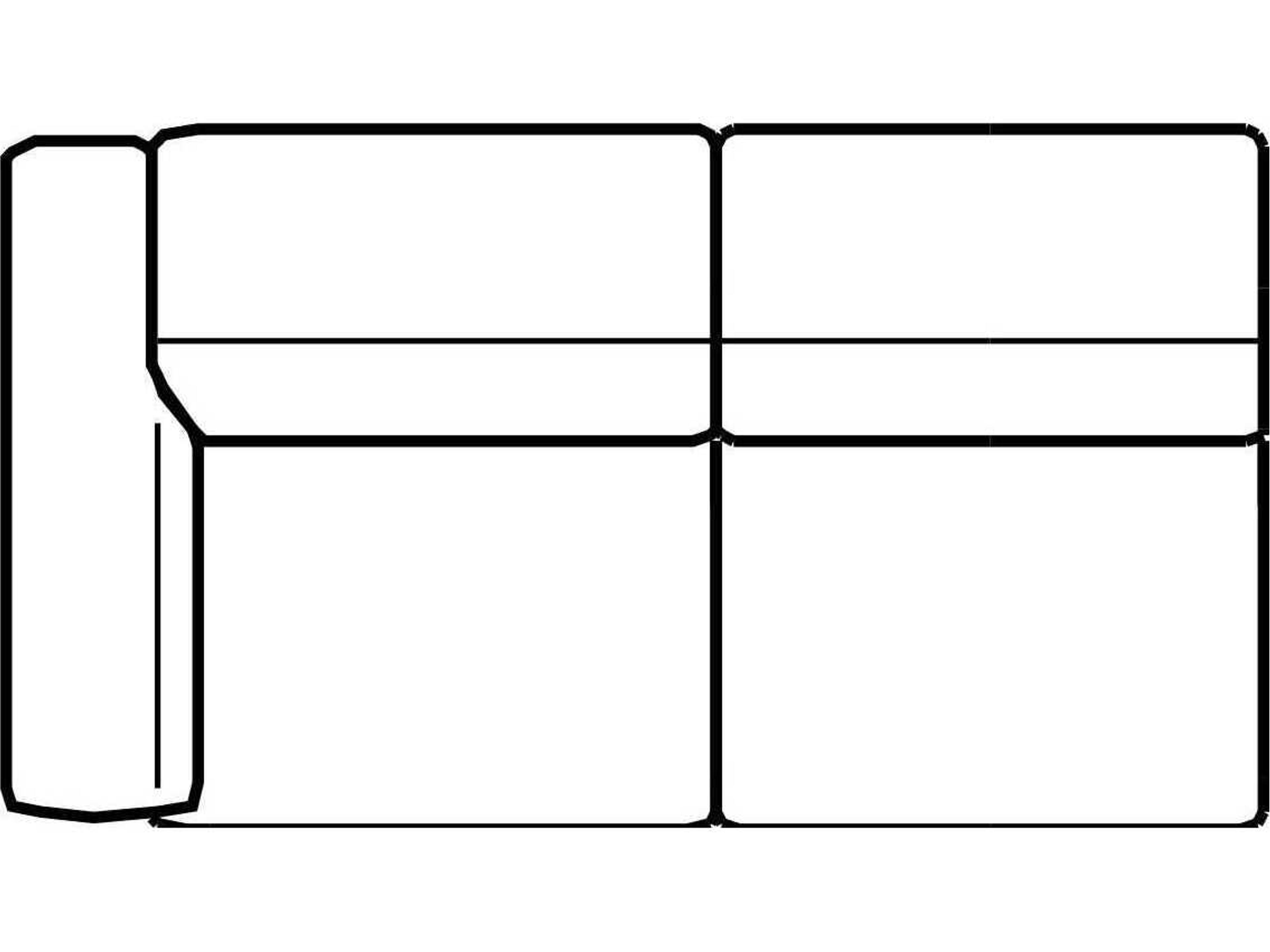 Modus Left Arm Facing Sofa
