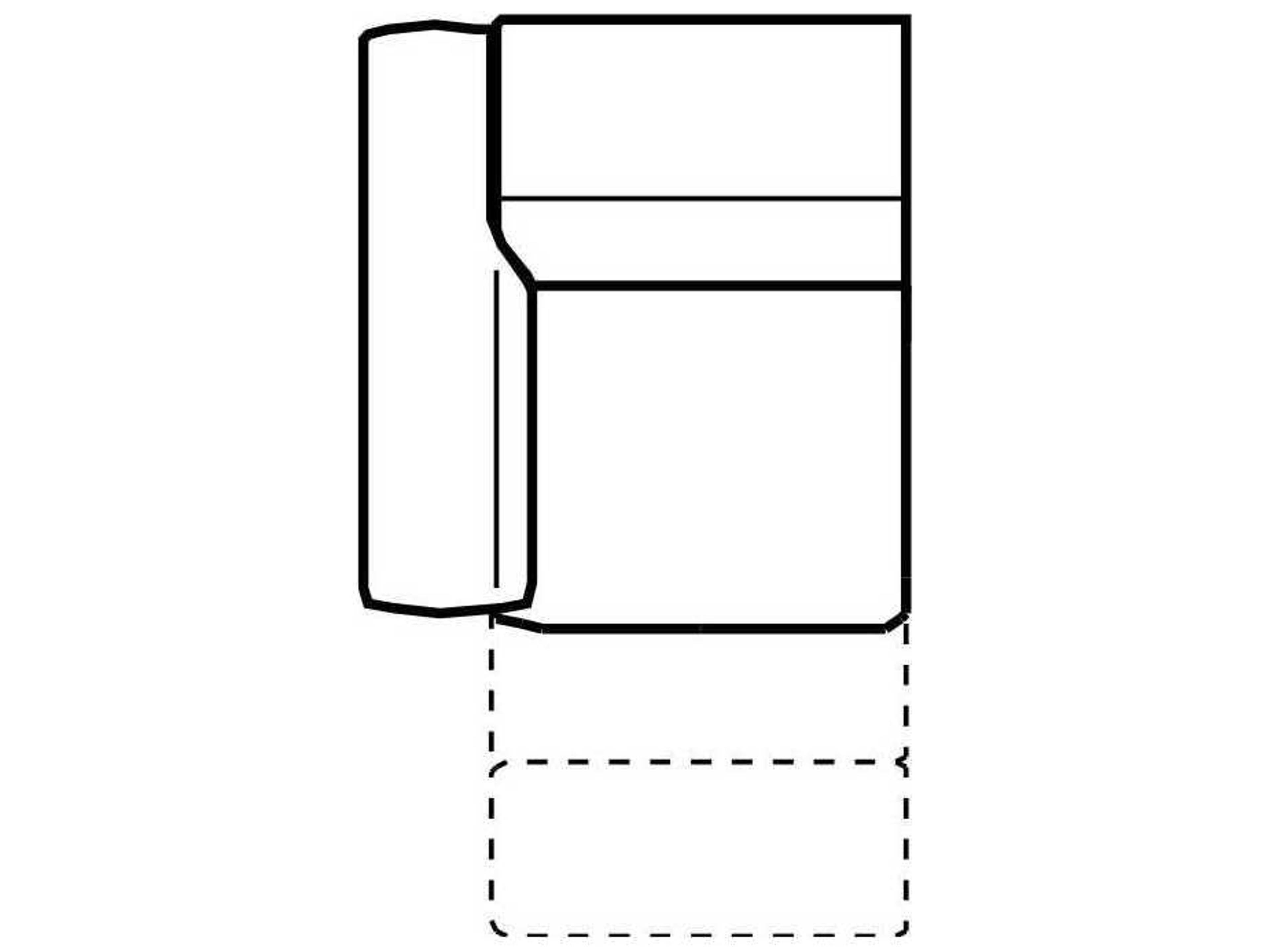 Modus Left Arm Facing Chair with Power Recliner