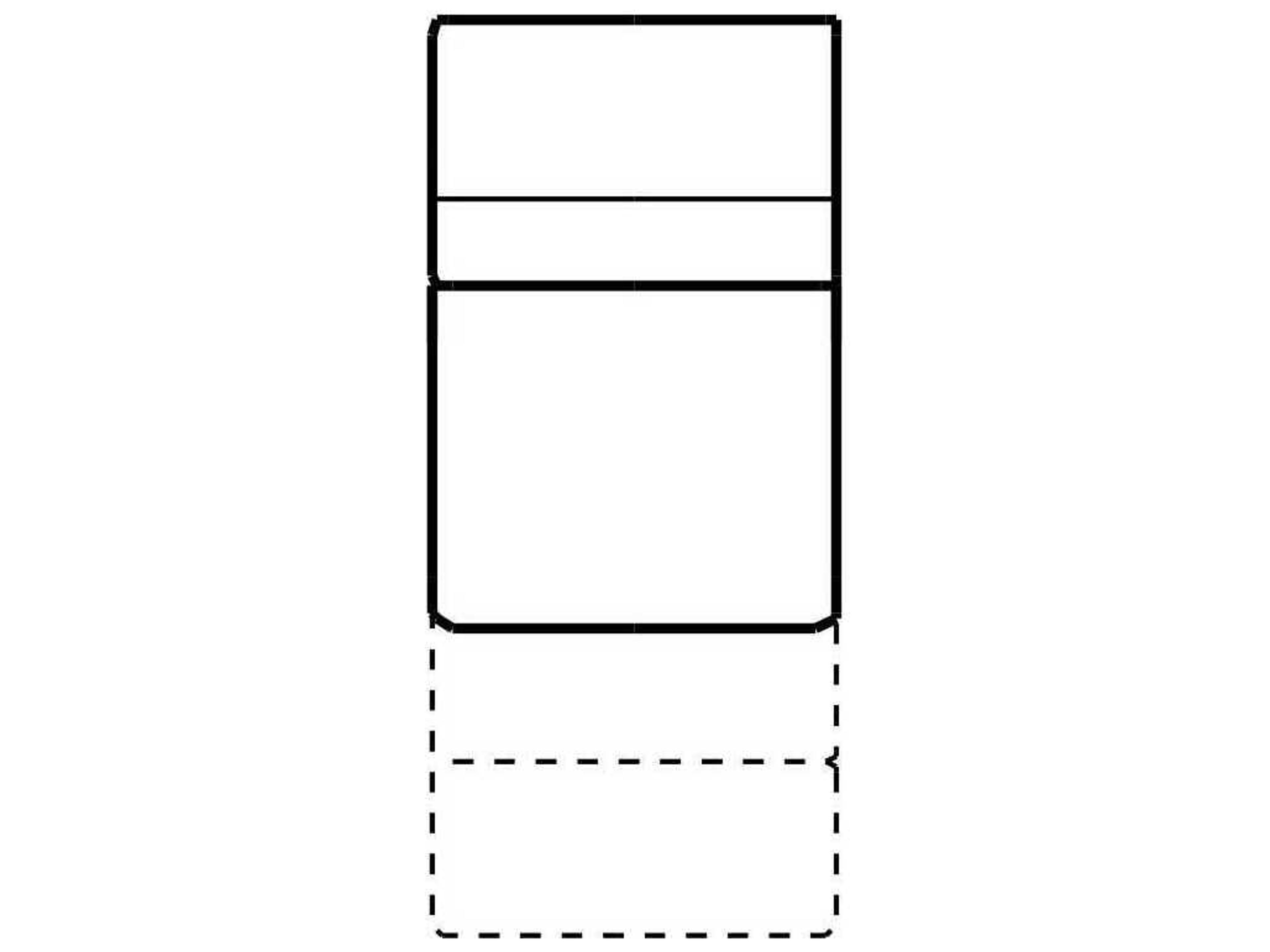 Modus Armless Chair with Power Recliner