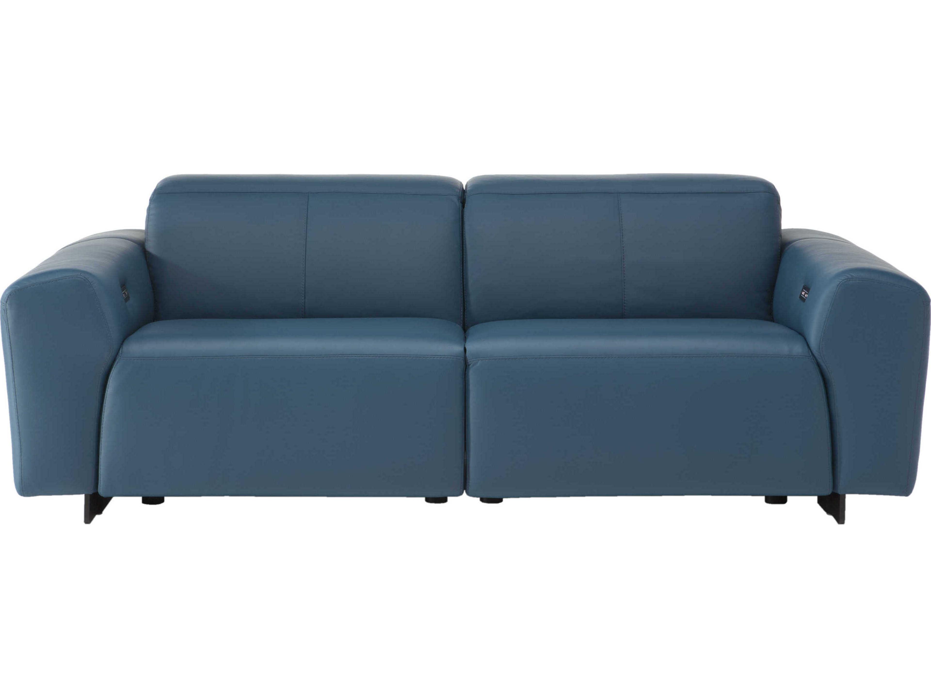 Natuzzi Editions Modus Sofa with Power Recliner