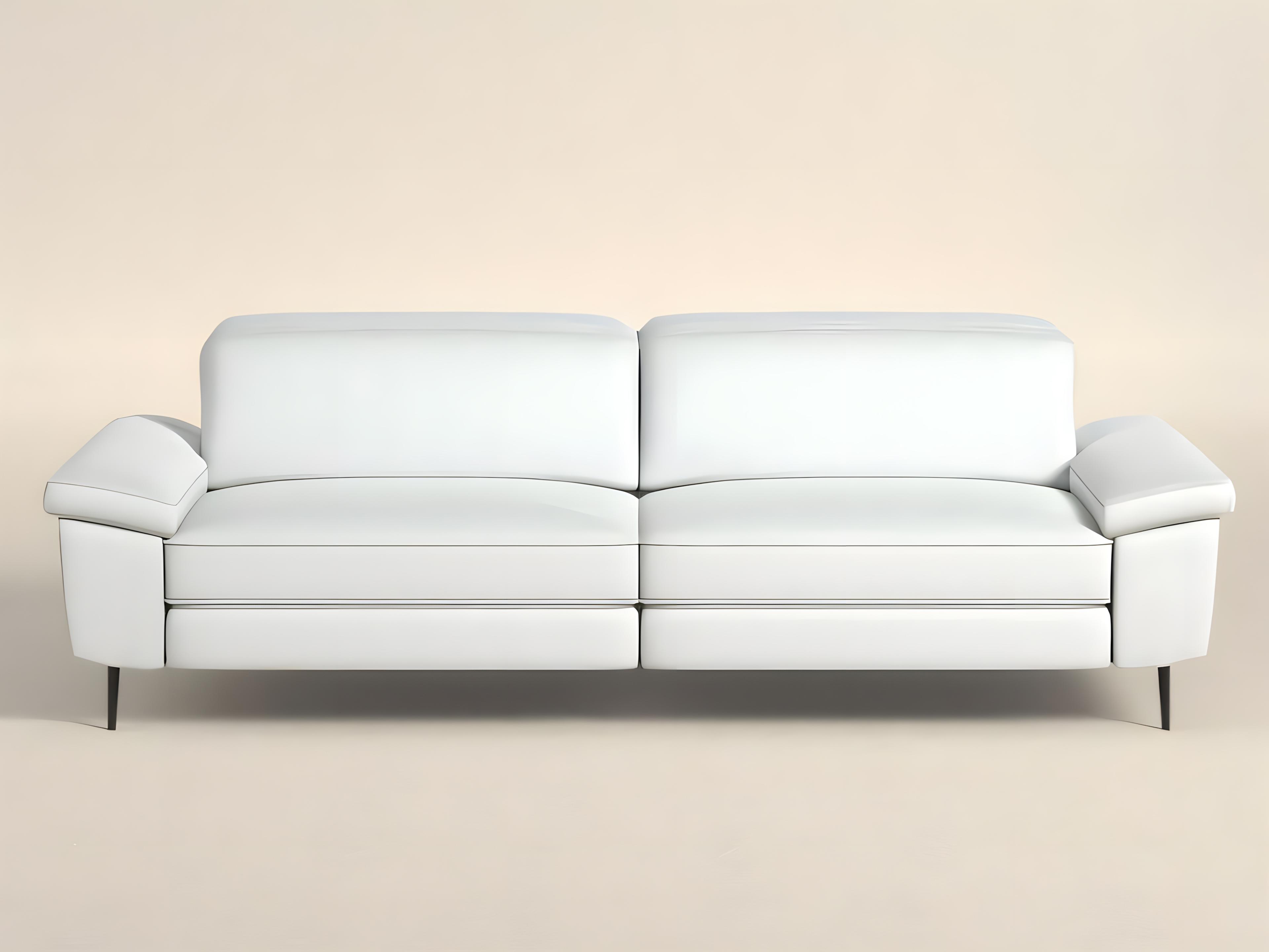 Natuzzi Editions Coro Loveseat and a Half