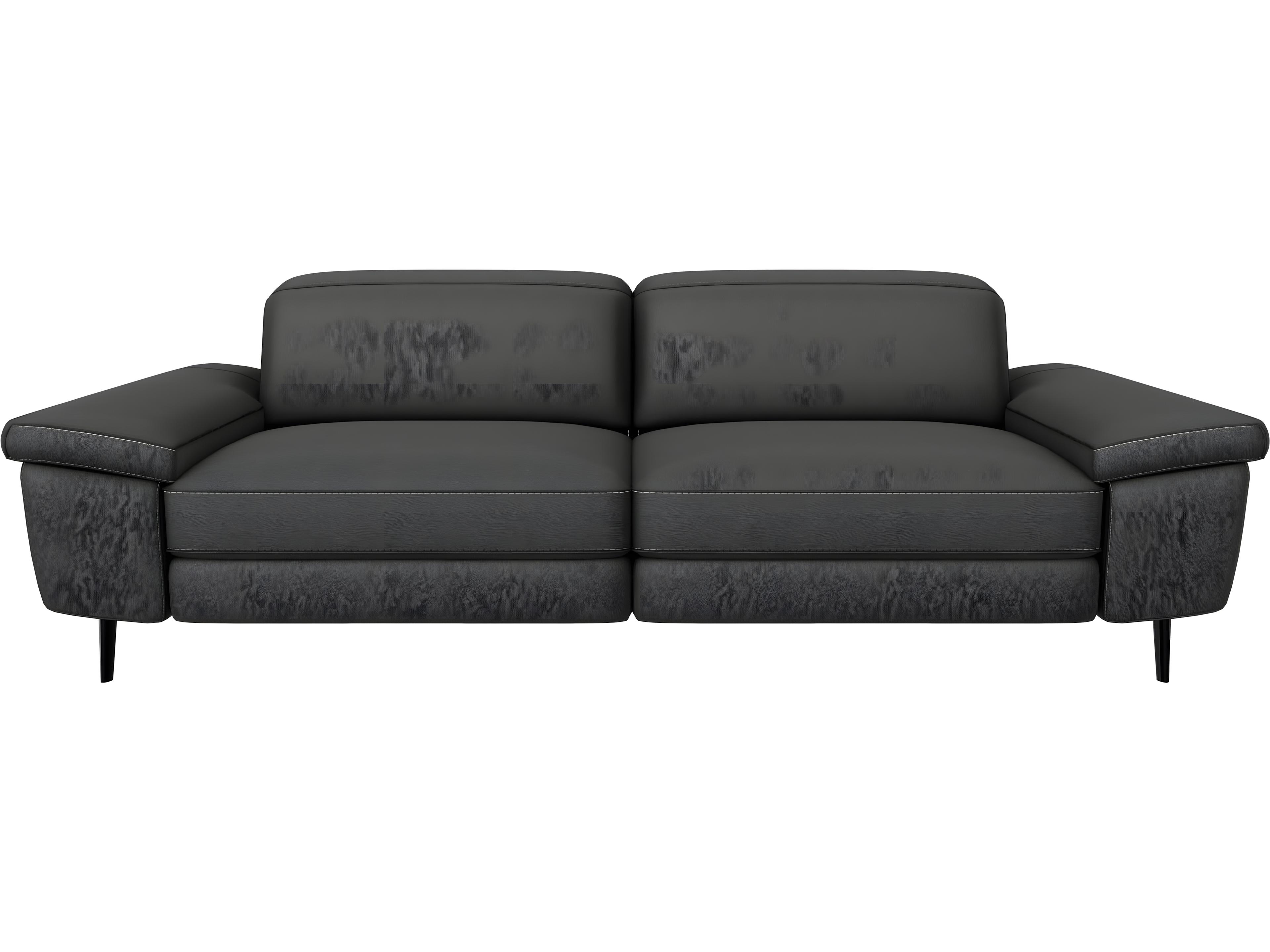 Natuzzi Editions Coro Loveseat Double Power Recliner (Unassembled)